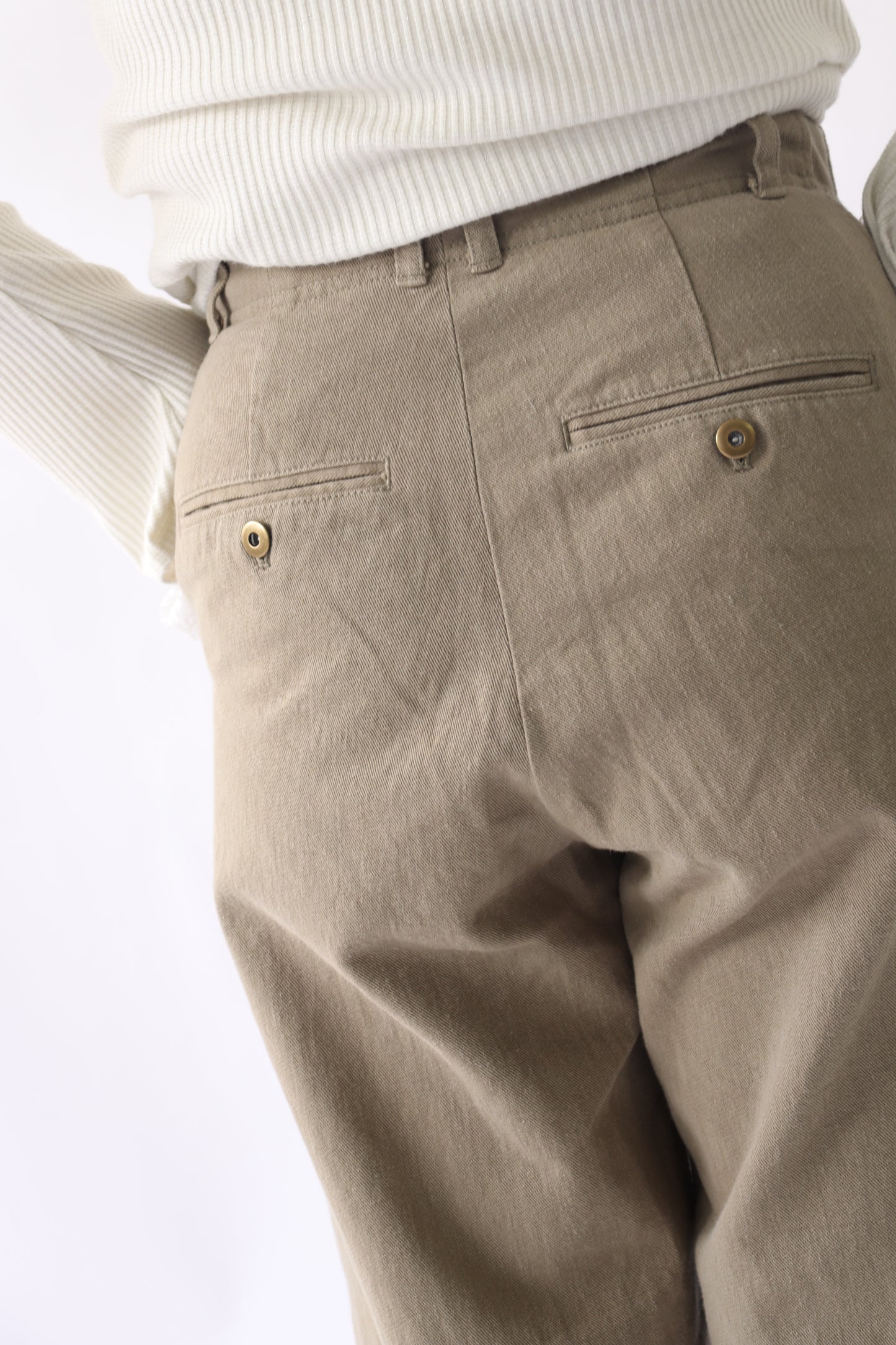 【ACUTA】【PRE ORDER】リネンブレンドスラックスパンツ