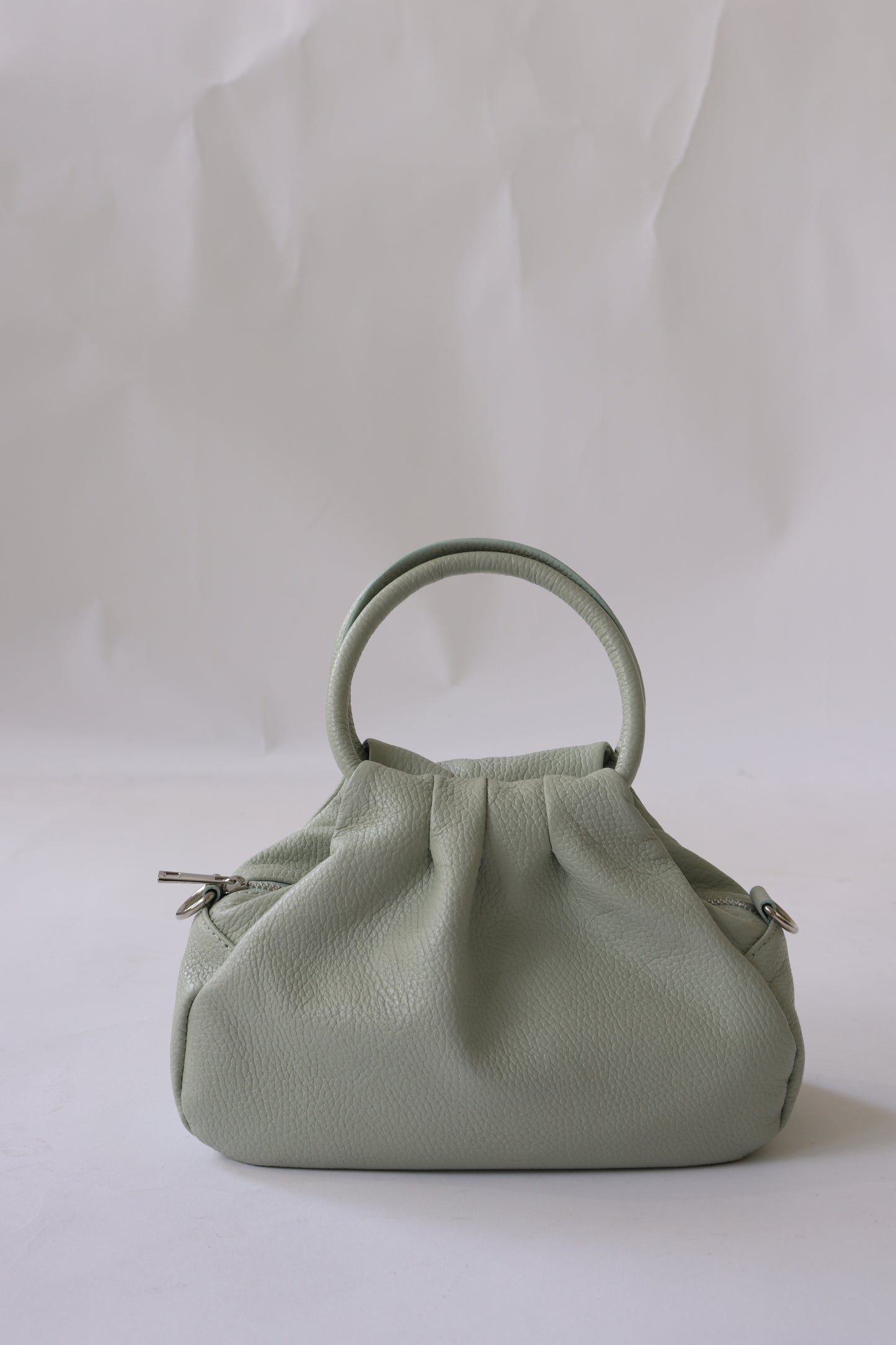 【MILLELA  FIRENZE】【新色】タックハンドバッグ