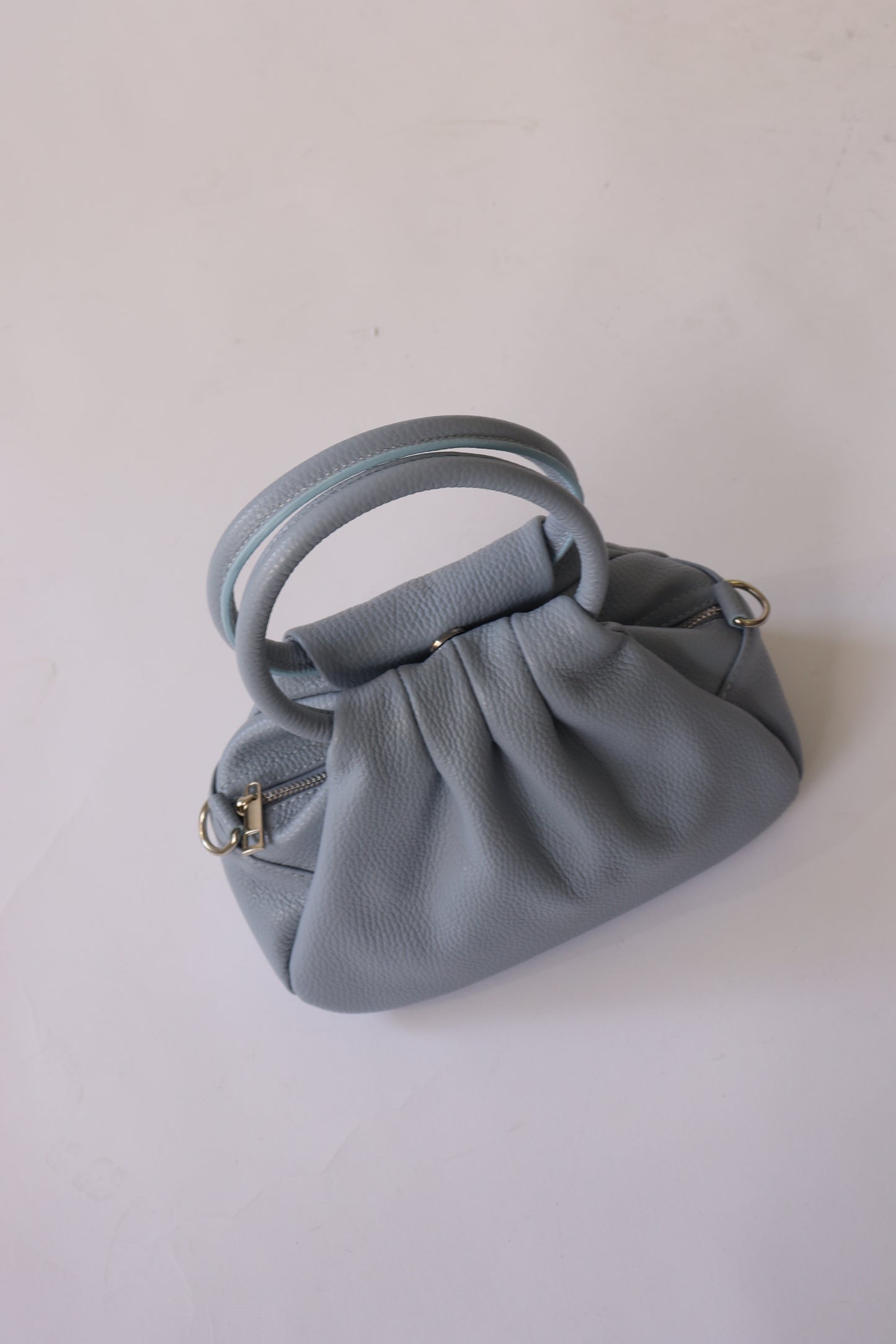 【MILLELA  FIRENZE】【新色】タックハンドバッグ