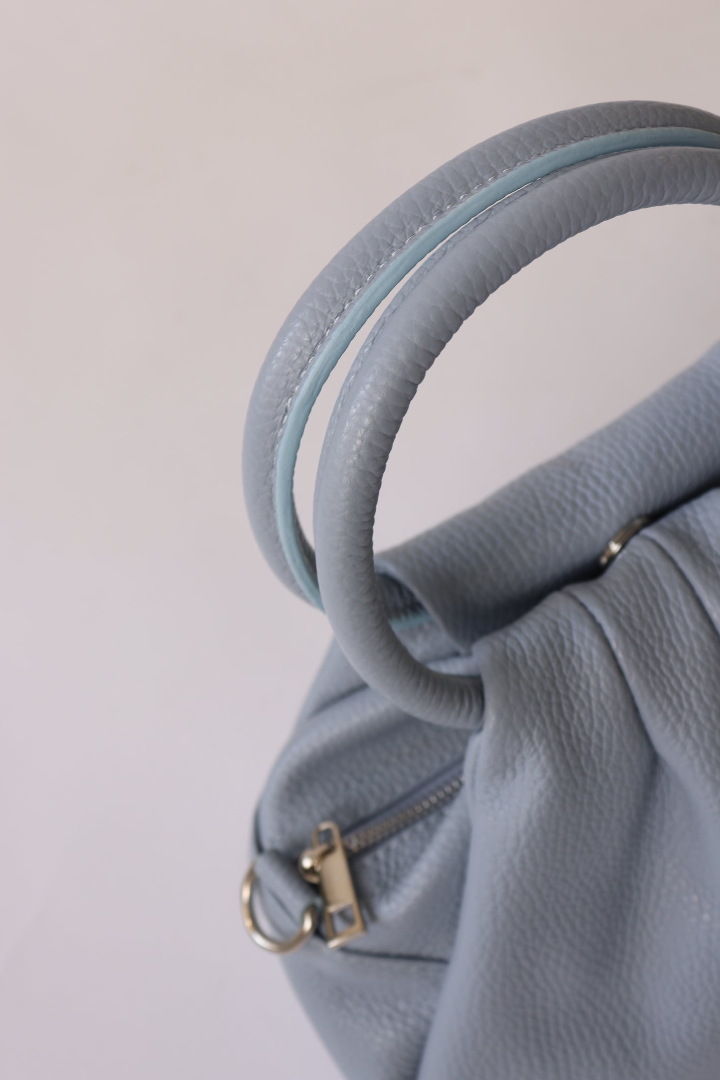 【MILLELA  FIRENZE】【新色】タックハンドバッグ