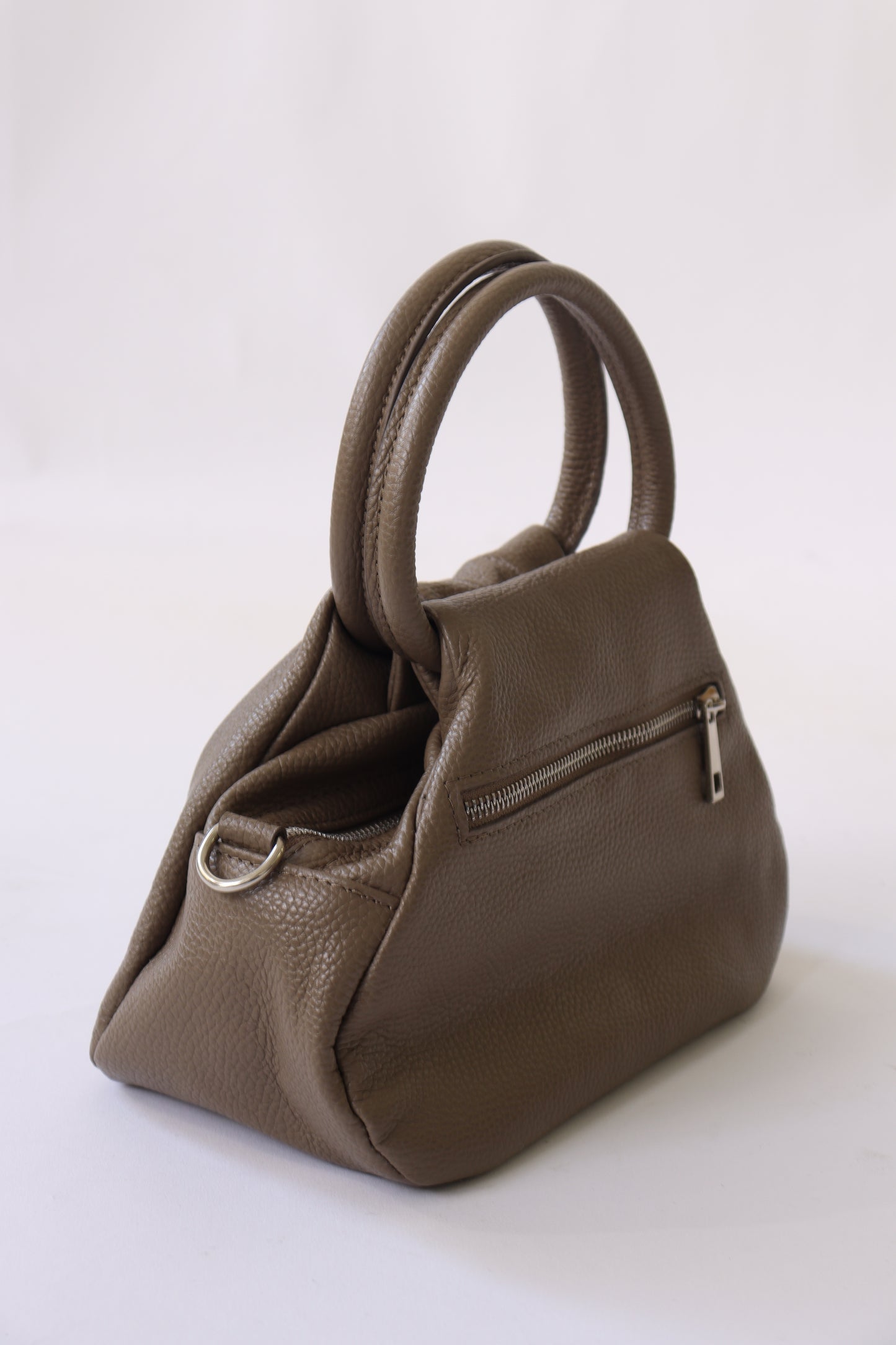 【MILLELA  FIRENZE】【新色】タックハンドバッグ