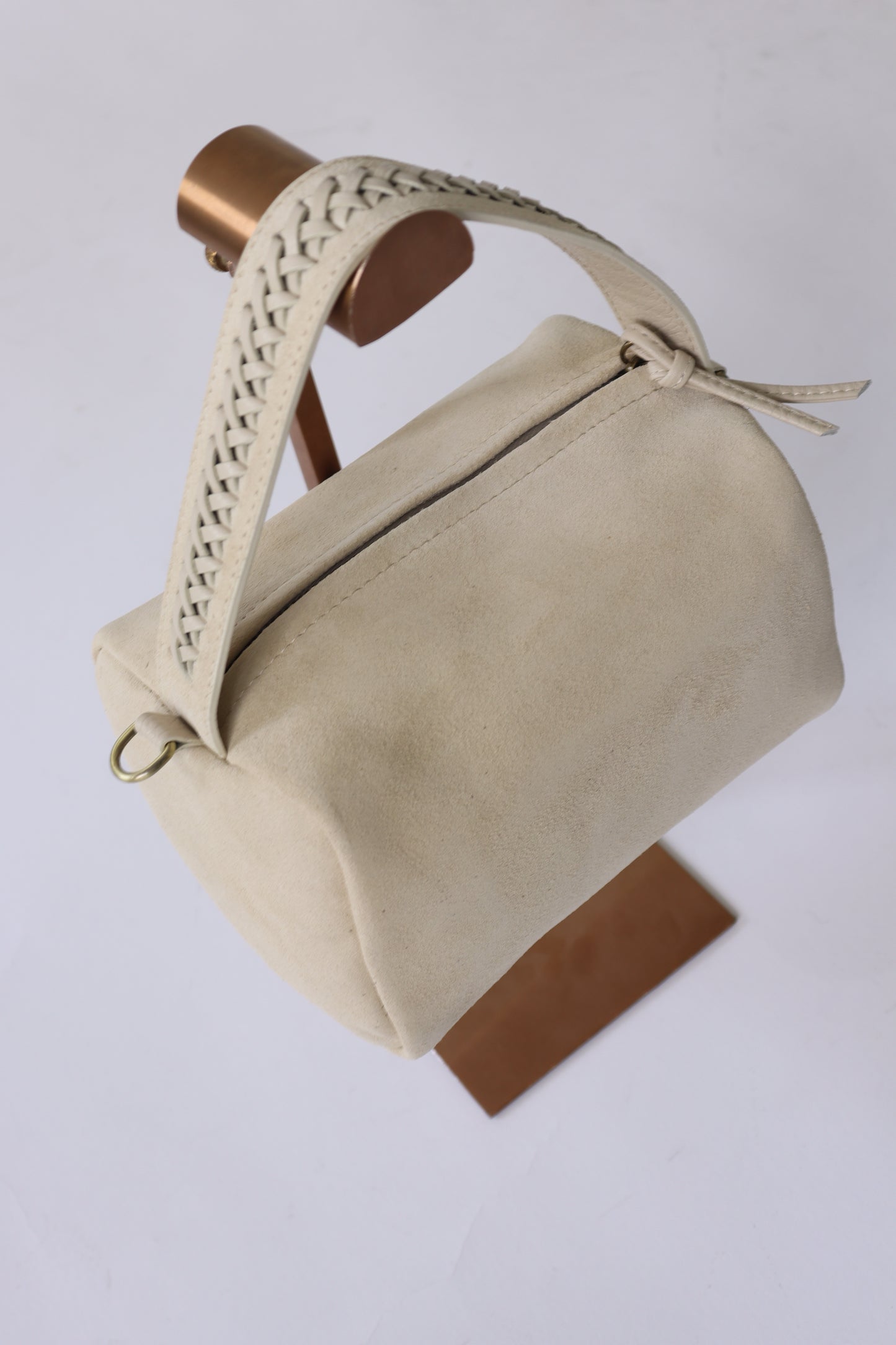 【MILLELA  FIRENZE】【PREORDER】スウェードワンハンドルバッグ