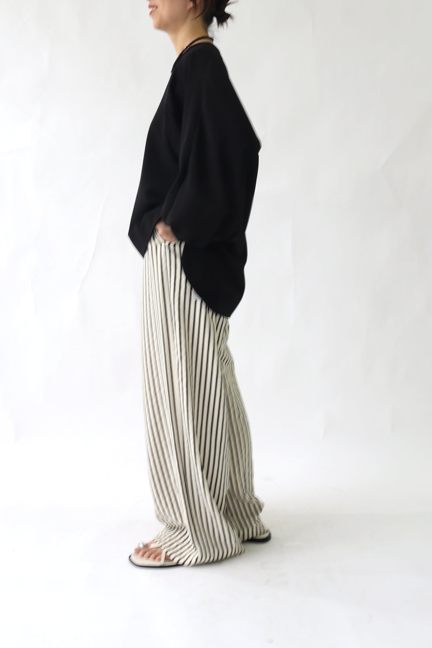 【ACUTA】 ドルマン風Tブラウス