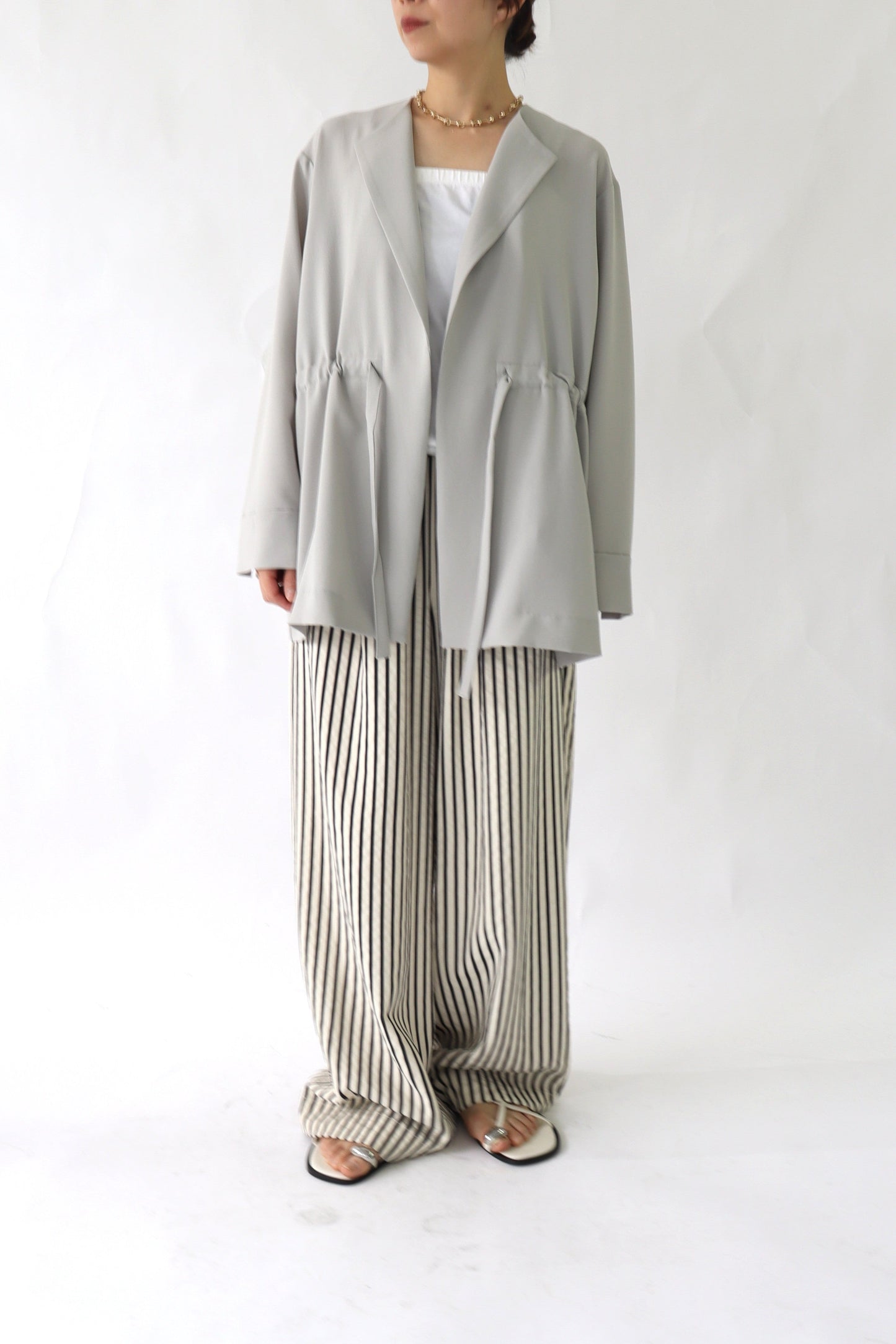 【ACUTA】 ウエストドロストジャケット