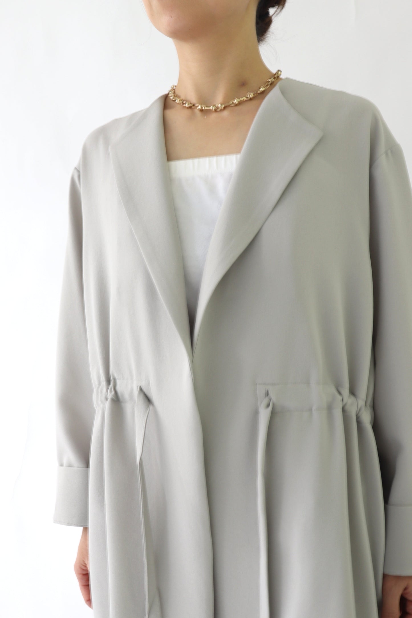 【ACUTA】 ウエストドロストジャケット