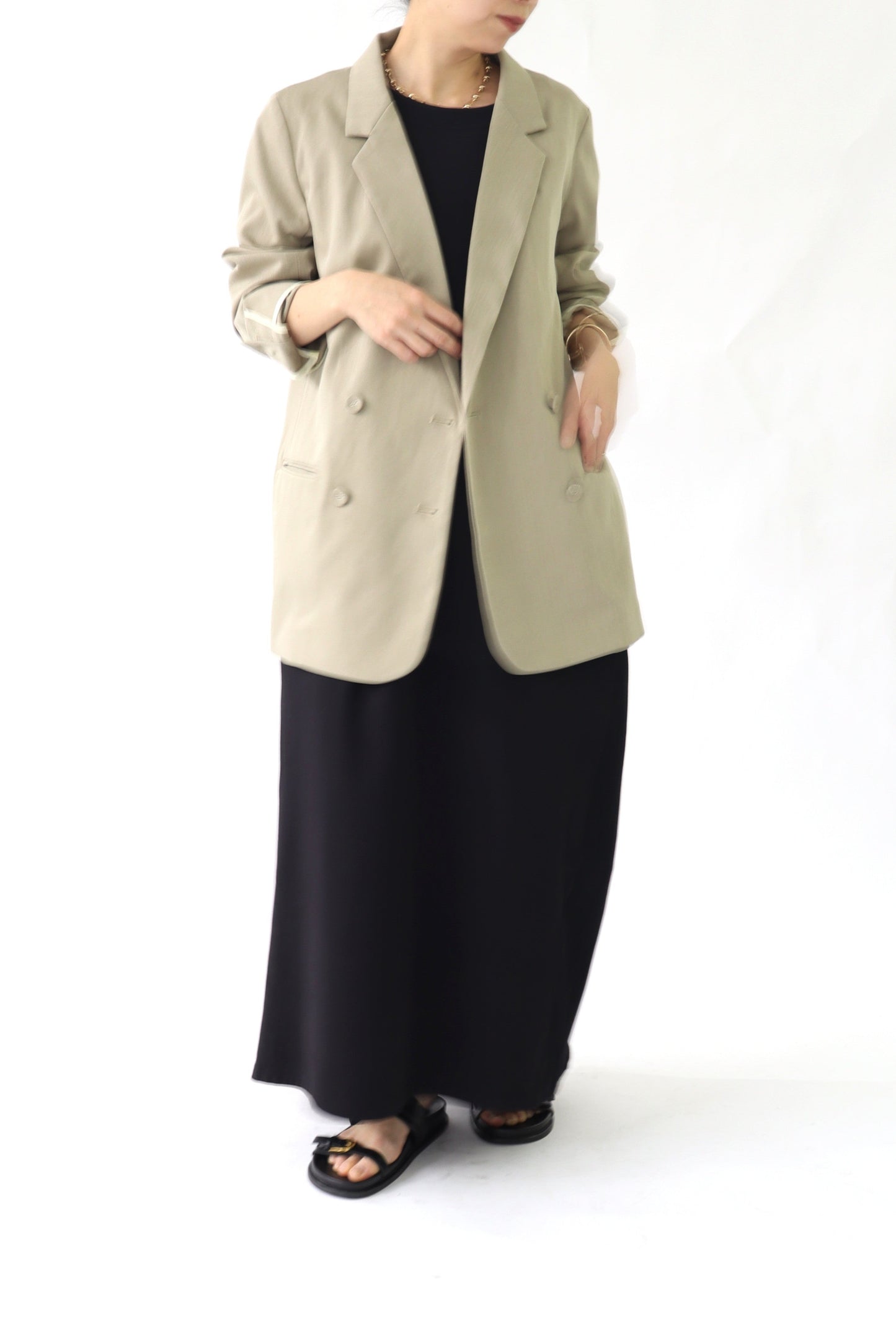 【ACUTA】【PRE ORDER】くるみ釦ダブルジャケット