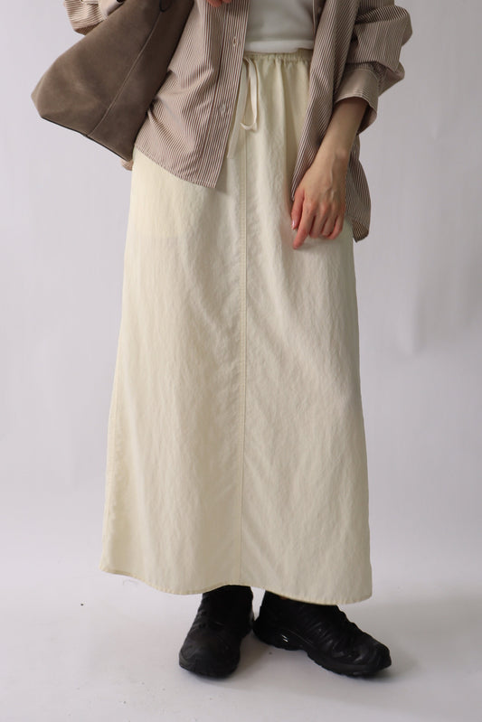 【ACUTA】 バイオ加工ロングスカート