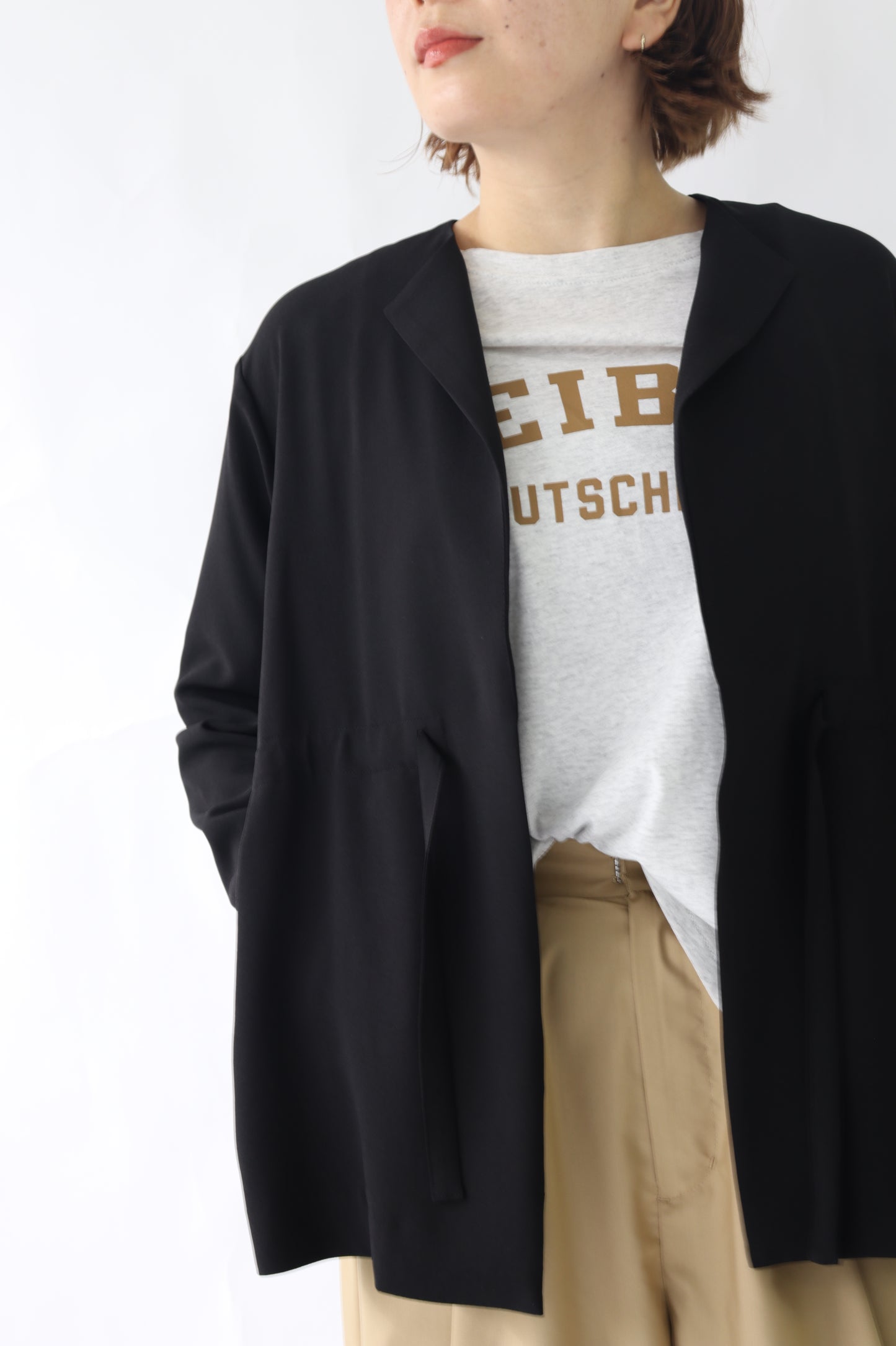 【ACUTA】 ウエストドロストジャケット