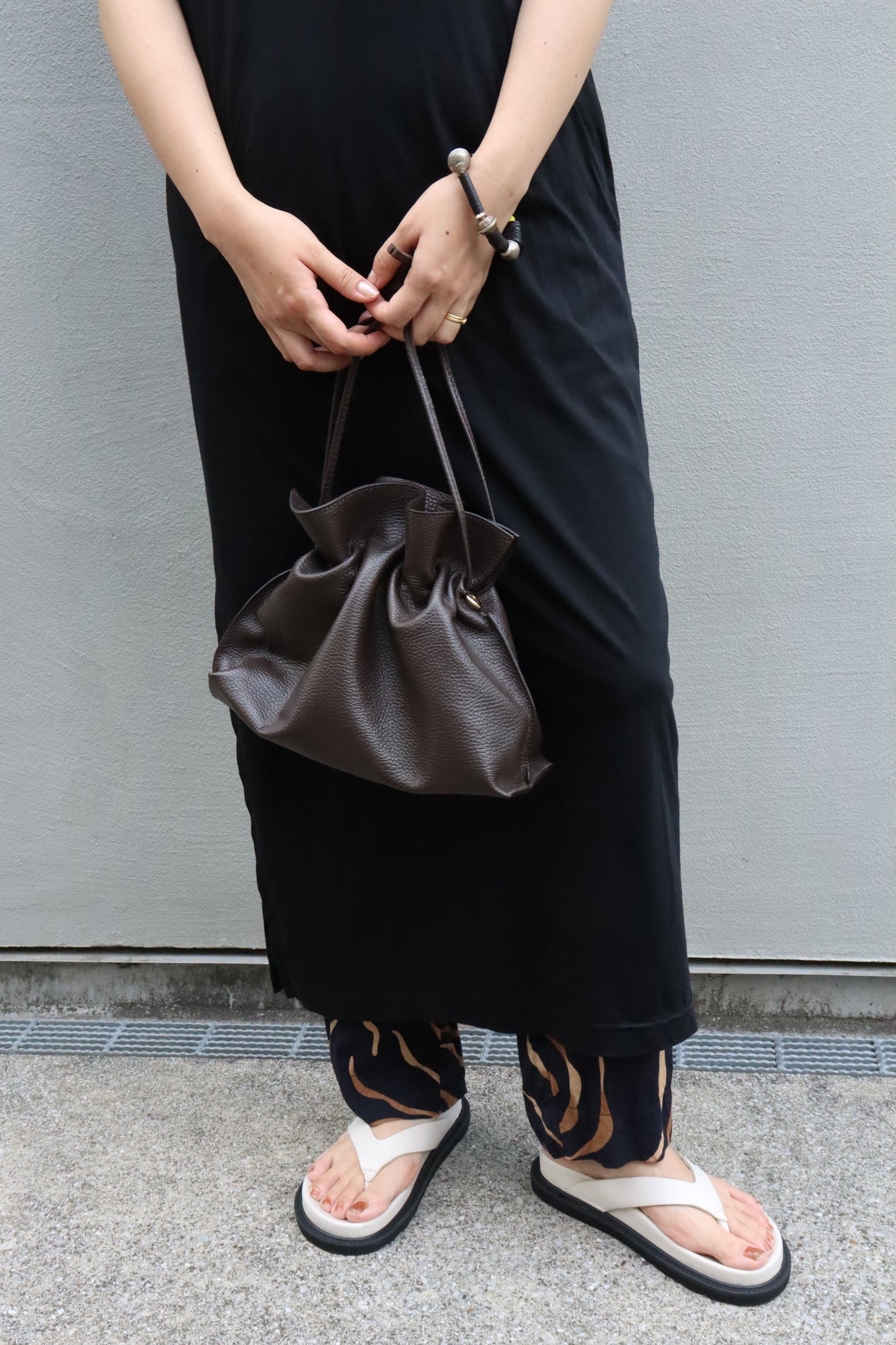 【MILLELA  FIRENZE】巾着2WAYバッグ