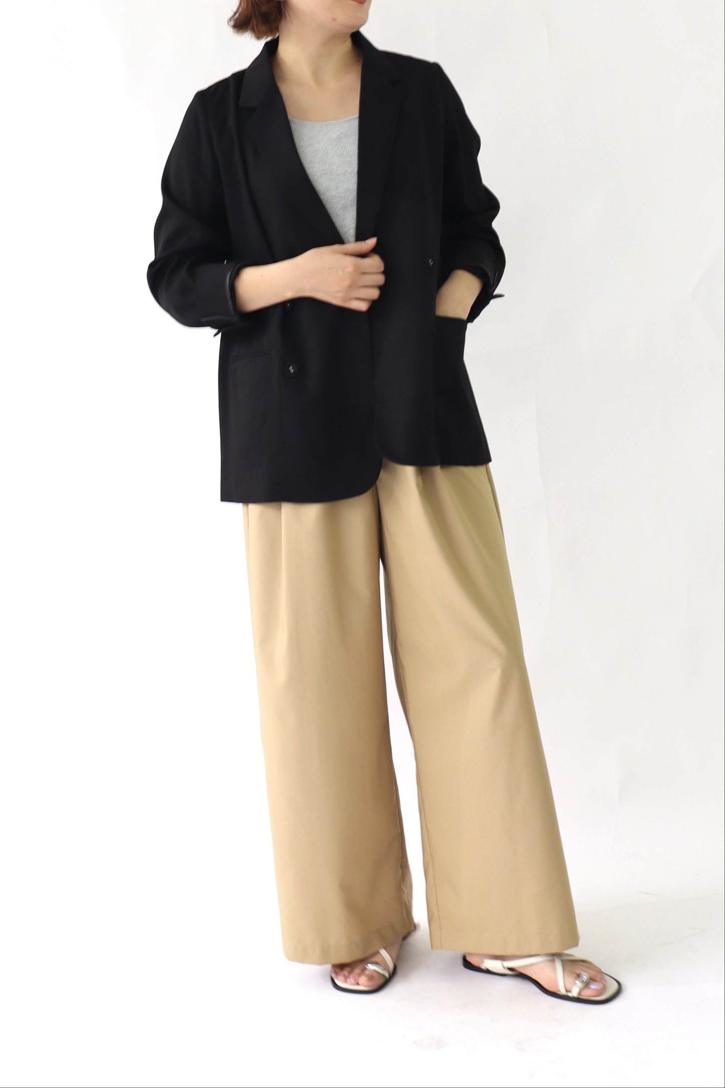 【ACUTA】【PRE ORDER】くるみ釦ダブルジャケット