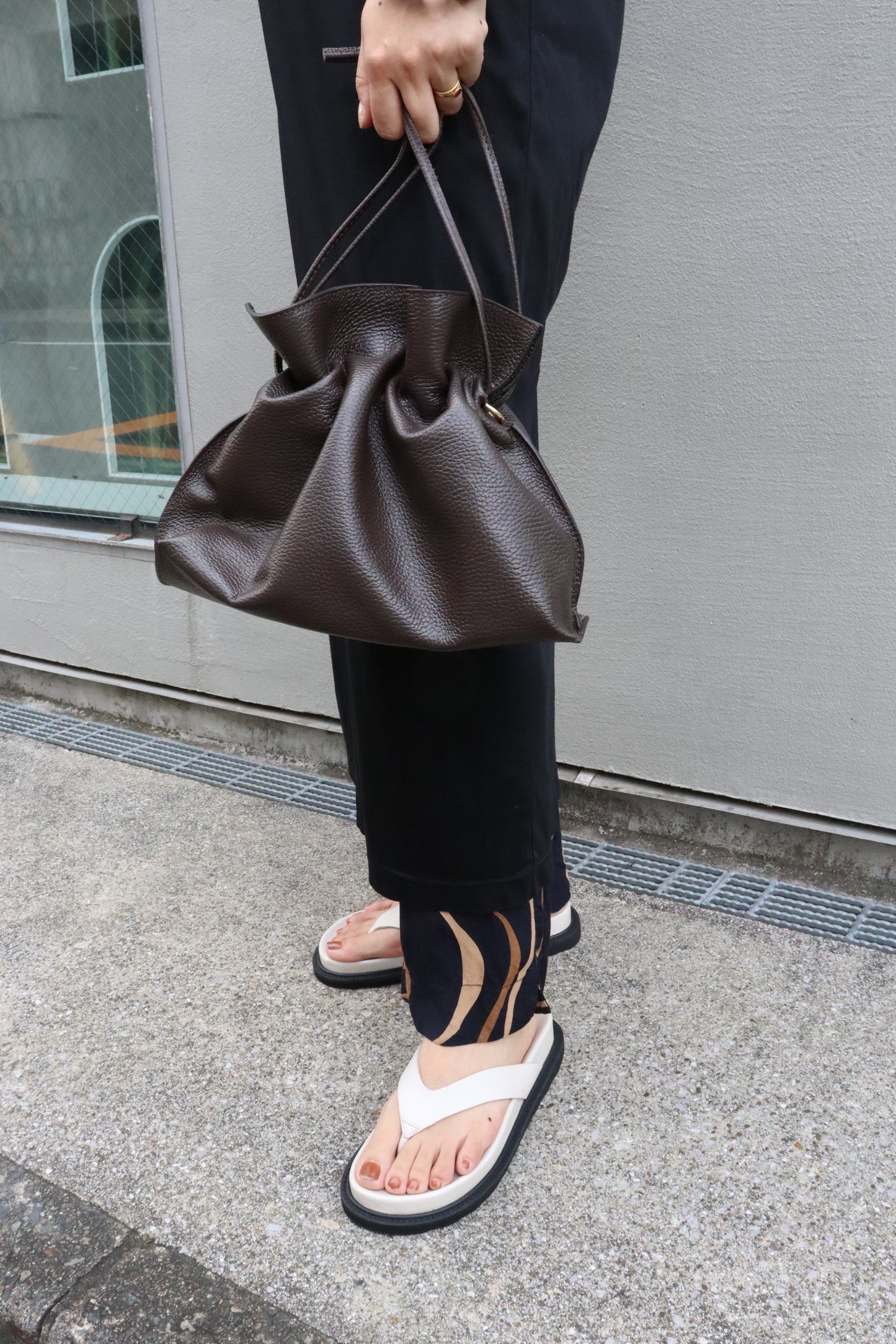 【MILLELA  FIRENZE】巾着2WAYバッグ