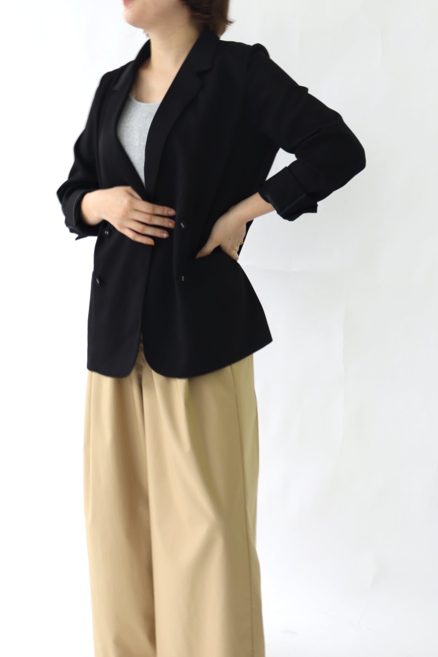 【ACUTA】【PRE ORDER】くるみ釦ダブルジャケット