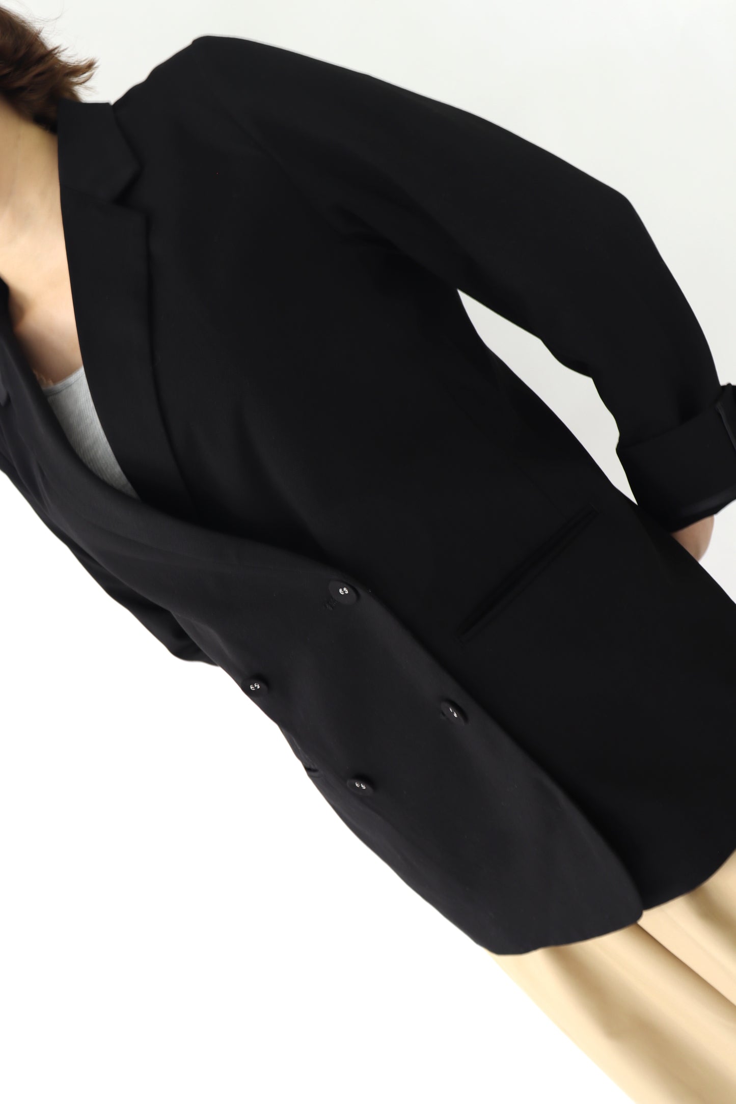 【ACUTA】【PRE ORDER】くるみ釦ダブルジャケット