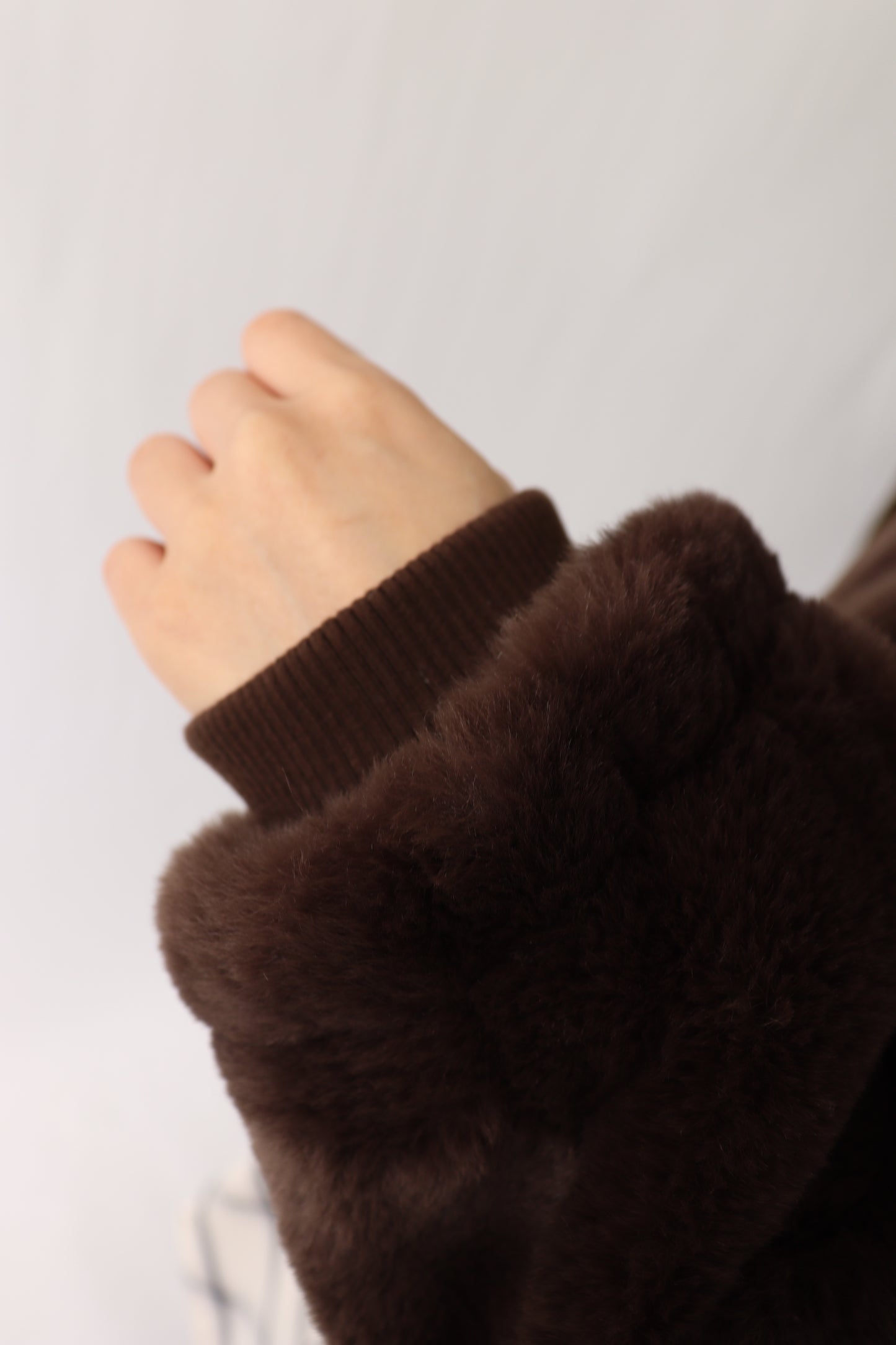 【ACUTA】【PRE ORDER】フェイクファースタンド衿ブルゾン