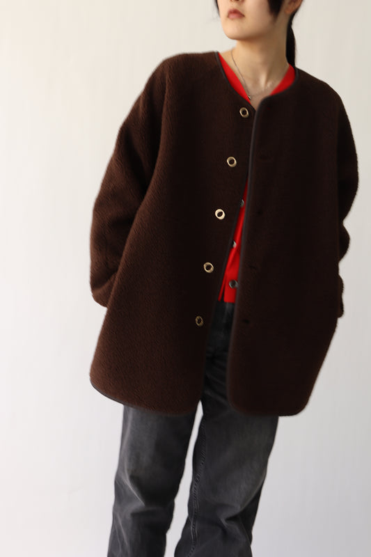 【ACUTA】【PRE ORDER】リバーシブルボアコート