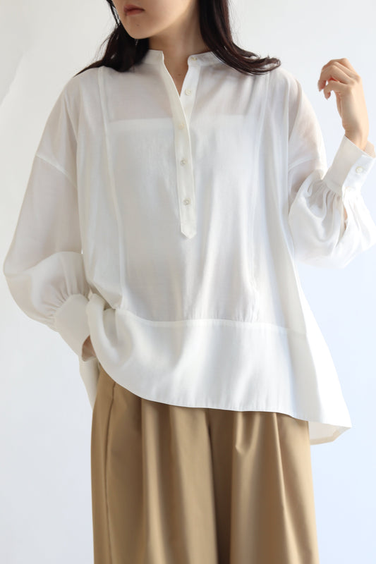 【ACUTA】 カットソードッキングブラウス