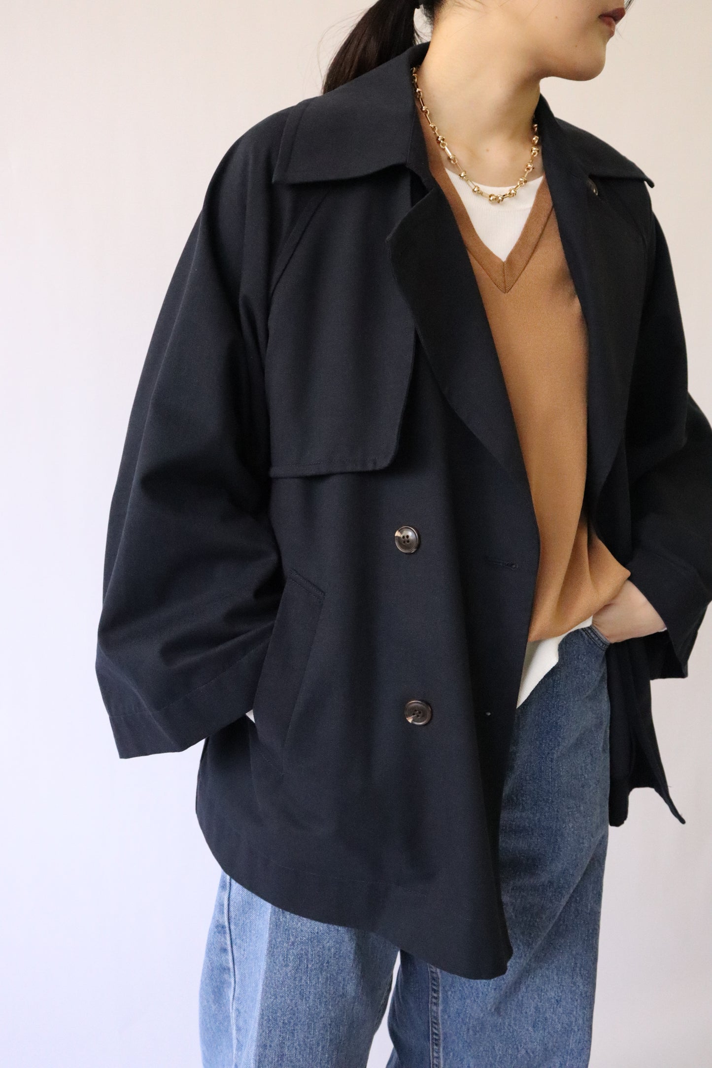 【PRE ORDER】 ミドル丈トレンチコート
