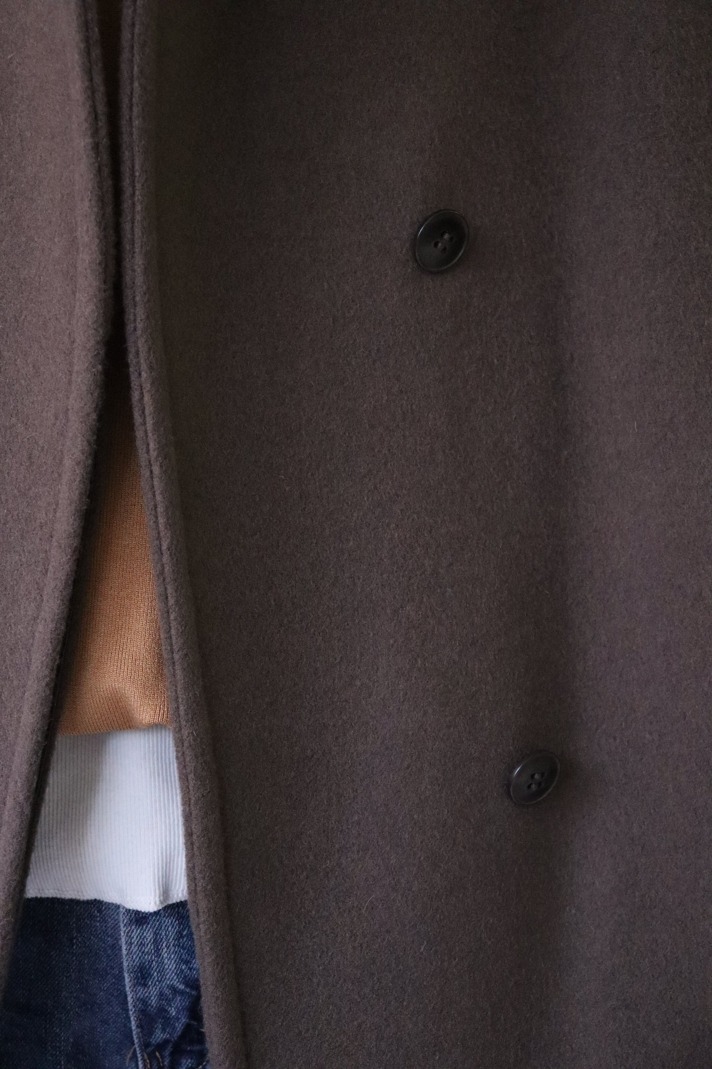 【ACUTA】ラグランスリーブWOショートコート