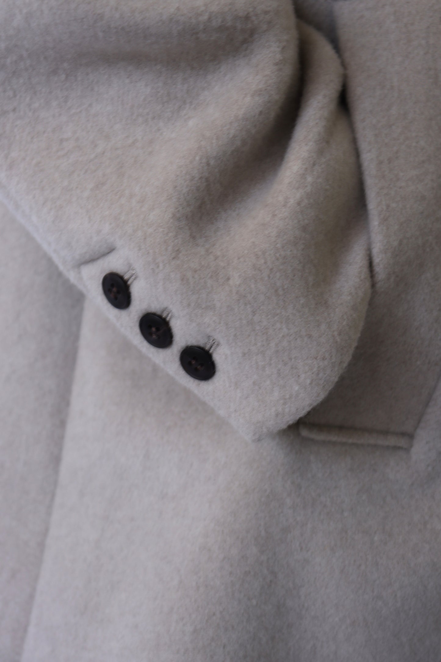 【ACUTA】WOスタンドネックミドル丈コート