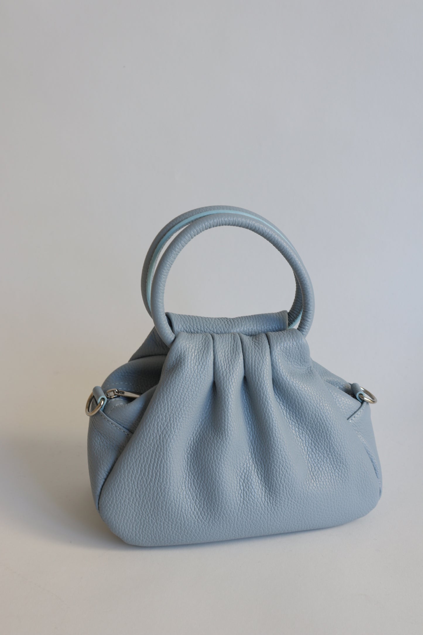 【MILLELA  FIRENZE】【新色】タックハンドバッグ