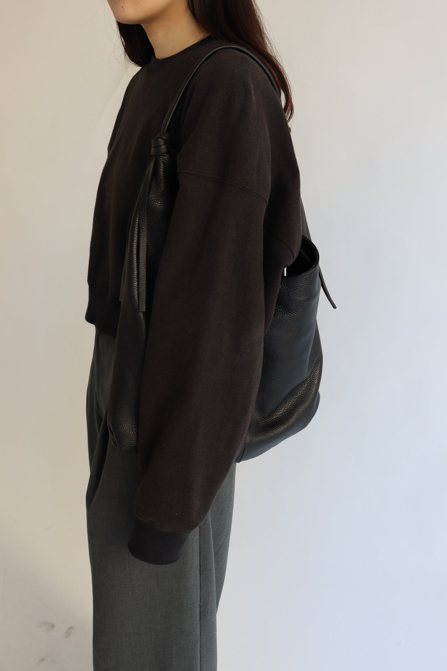 【MILLELA  FIRENZE】 レザーホーボーバッグ