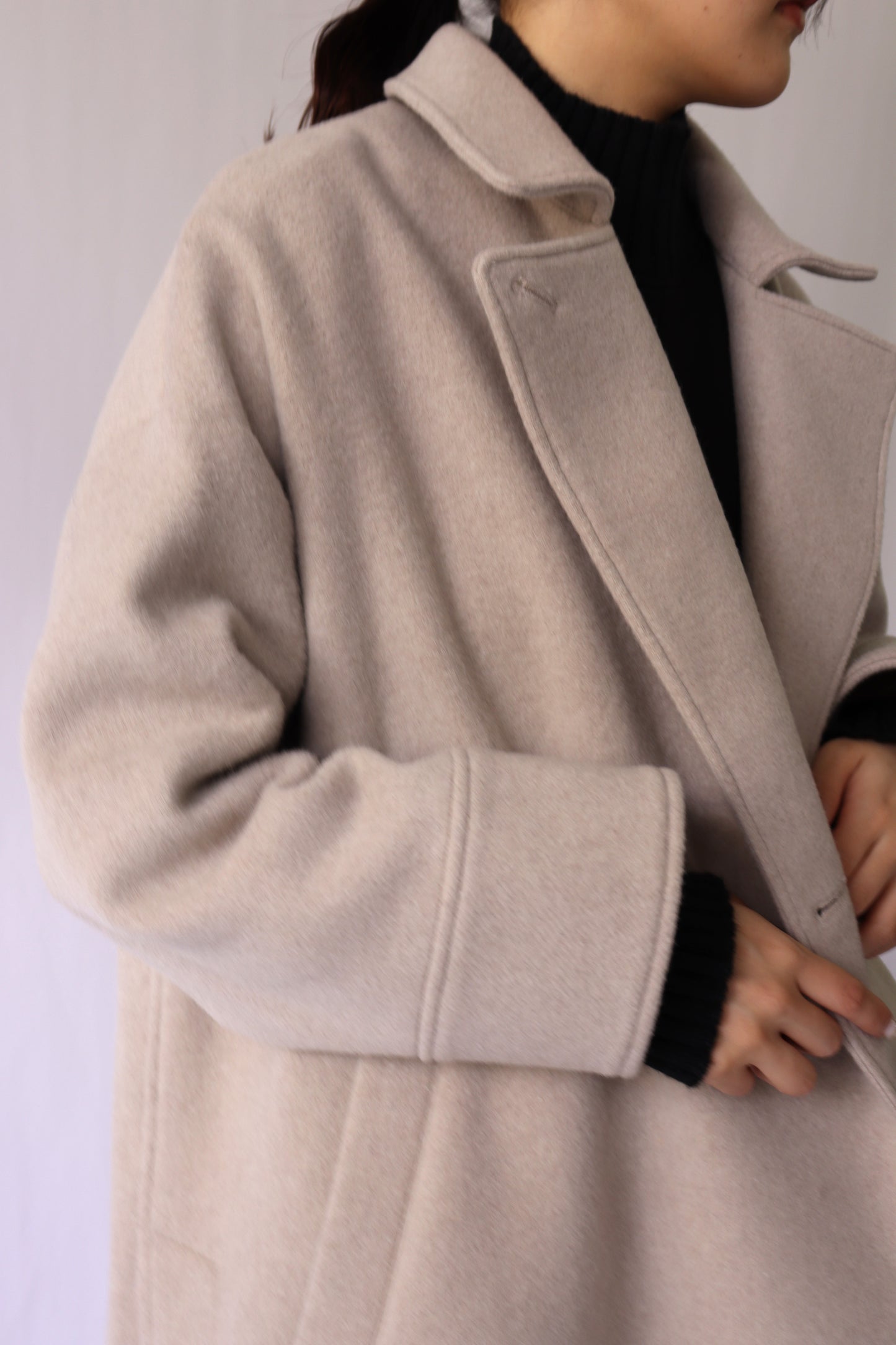 【ACUTA】フレアヨークWOテントコート