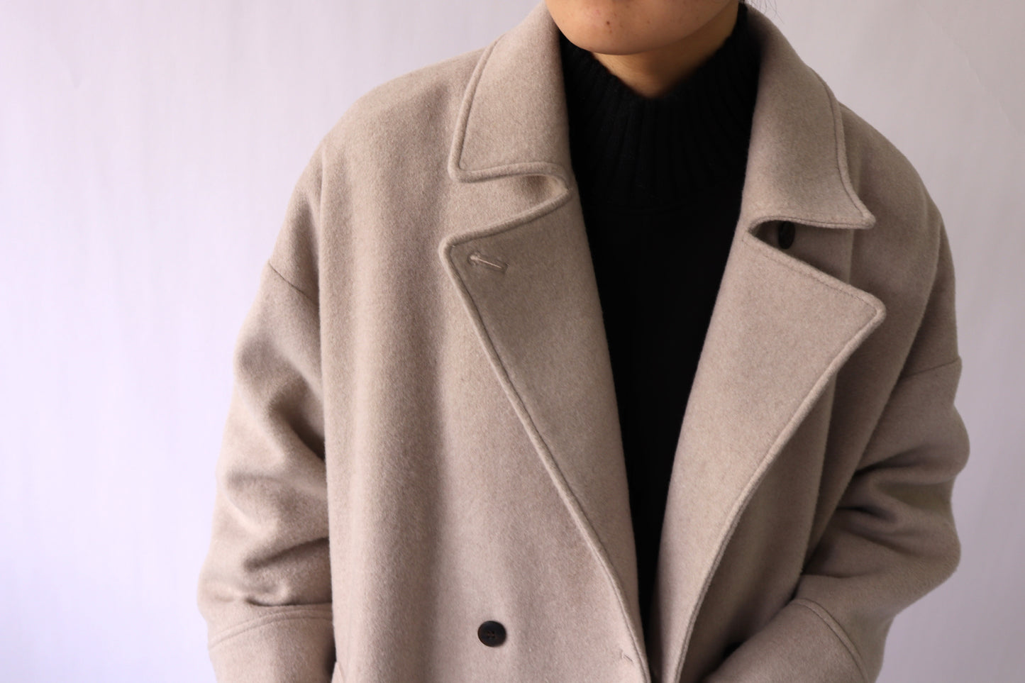 【ACUTA】フレアヨークWOテントコート