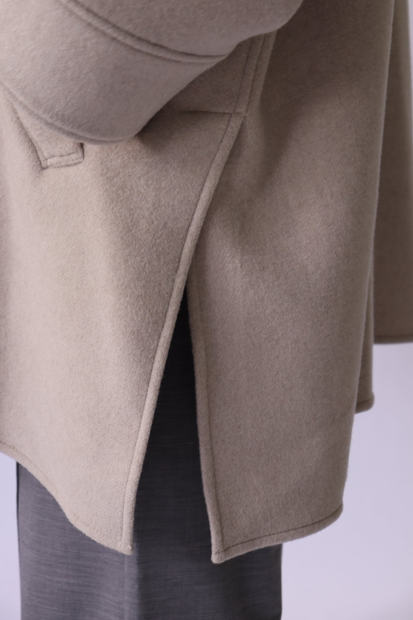 【ACUTA】フレアヨークWOテントコート