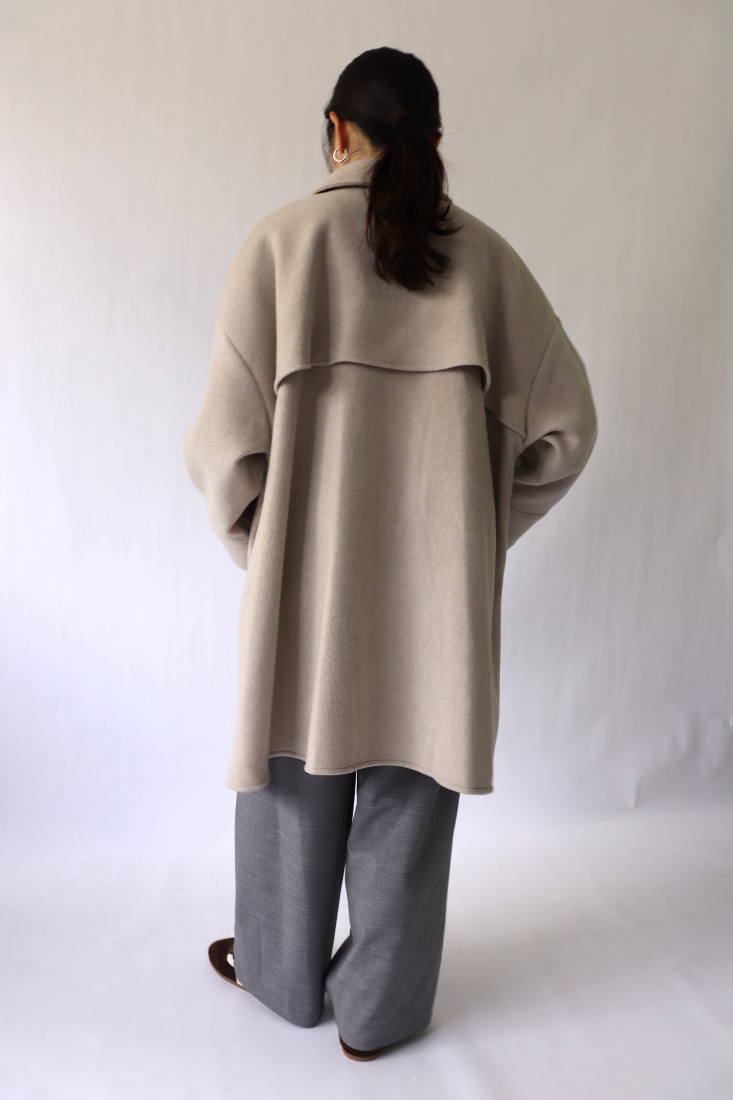 【ACUTA】フレアヨークWOテントコート