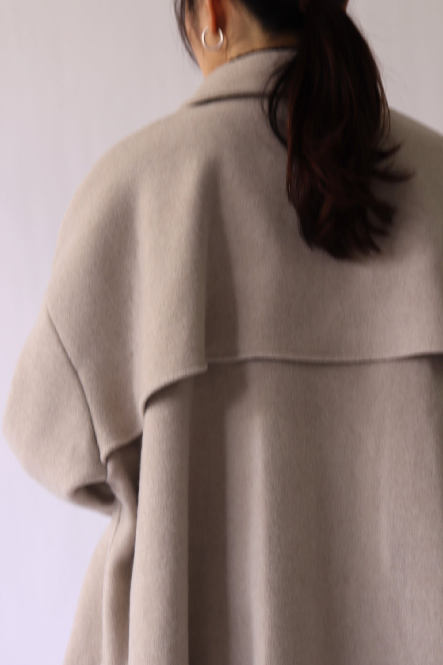 【ACUTA】フレアヨークWOテントコート