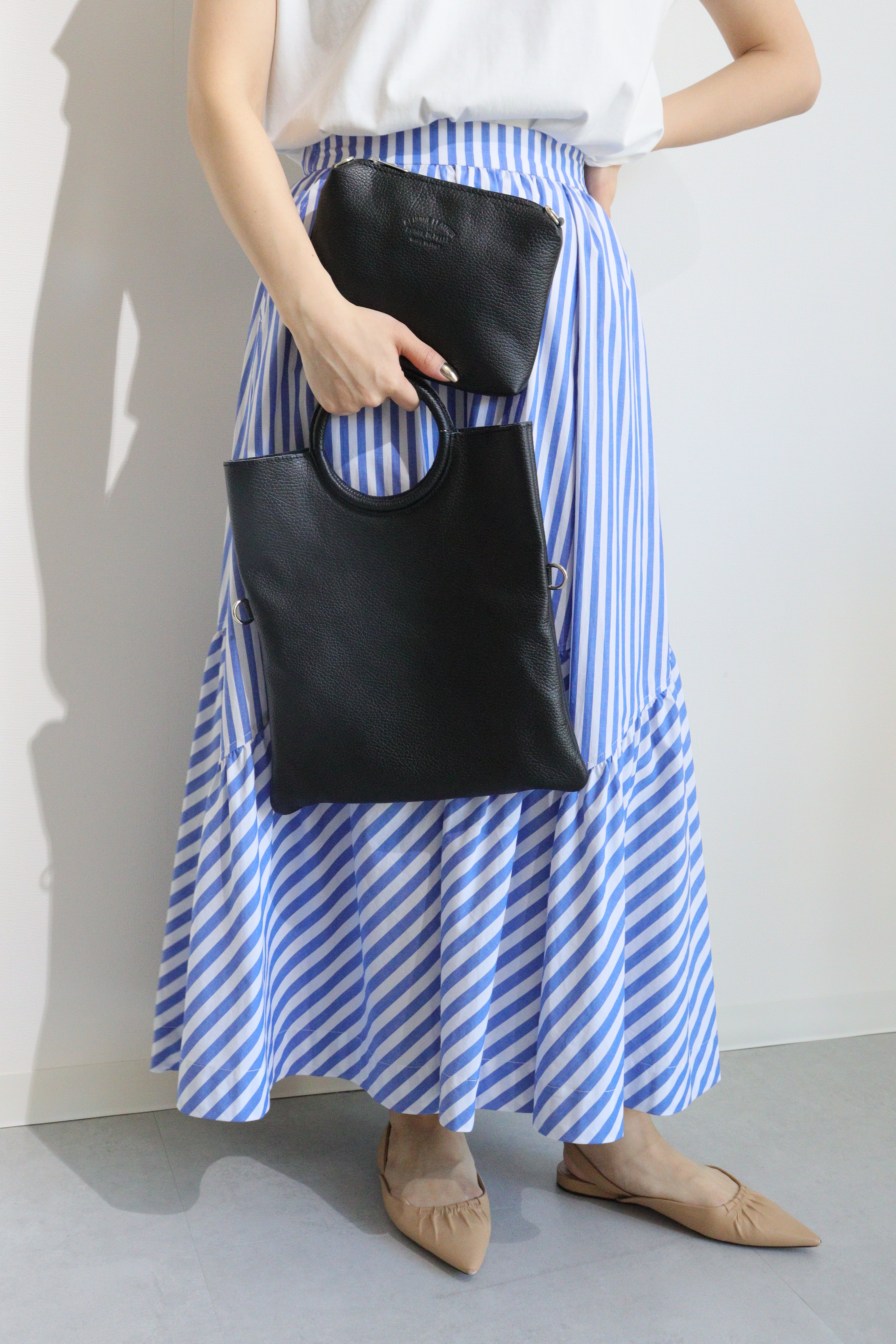 MILLELA FIRENZE】3WAYサークルハンドバッグ ミレッラ