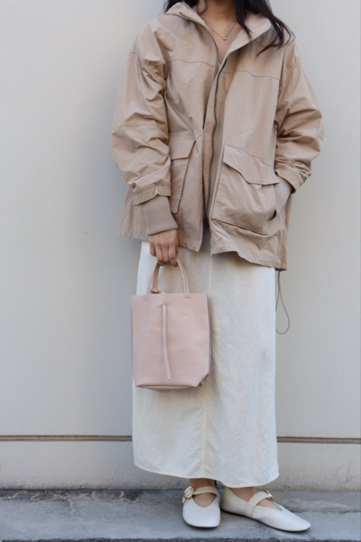 【MILLELA FIRENZE】シュリンクレザーミニトートバッグ