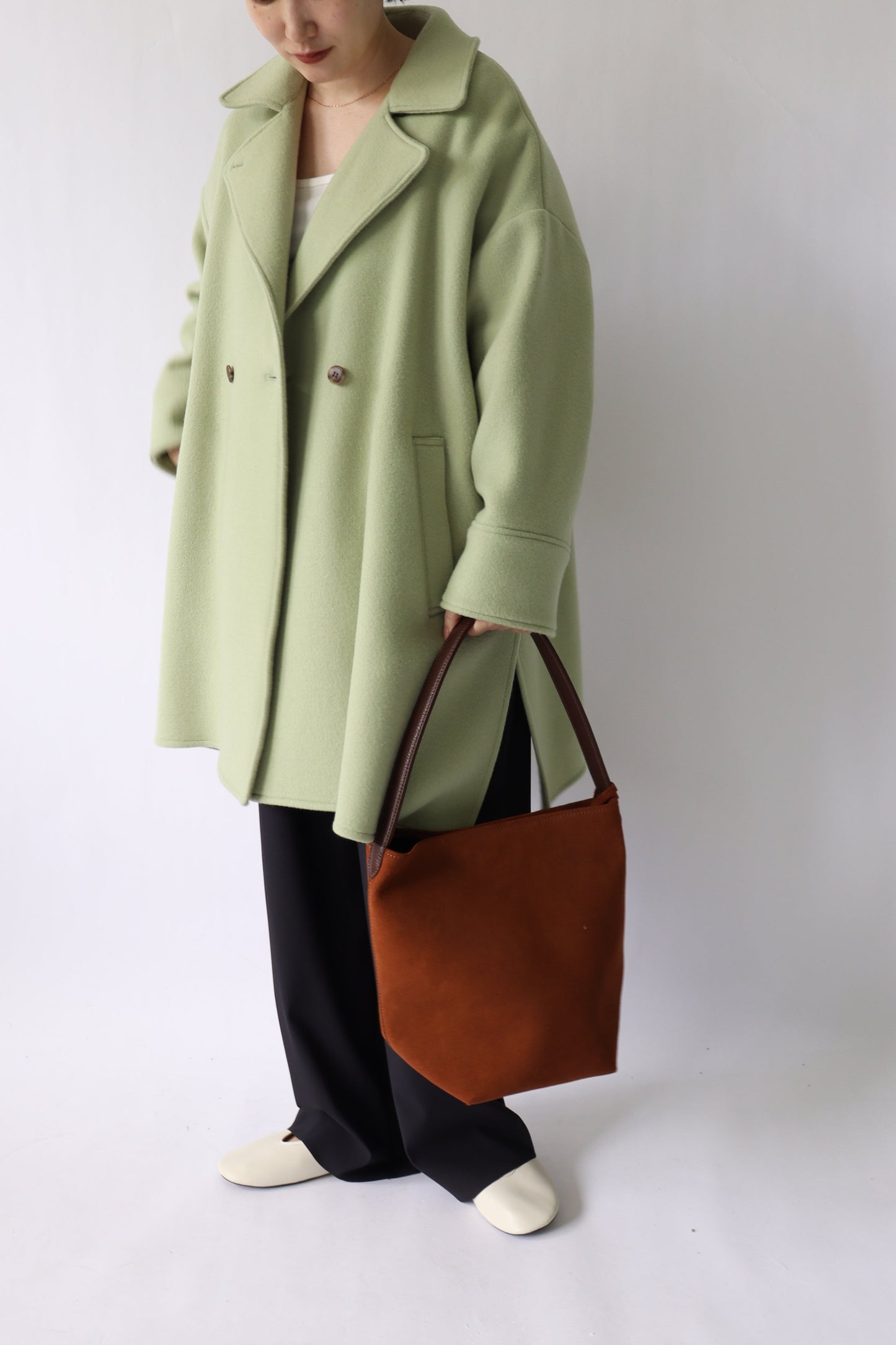 【ACUTA】フレアヨークWOテントコート