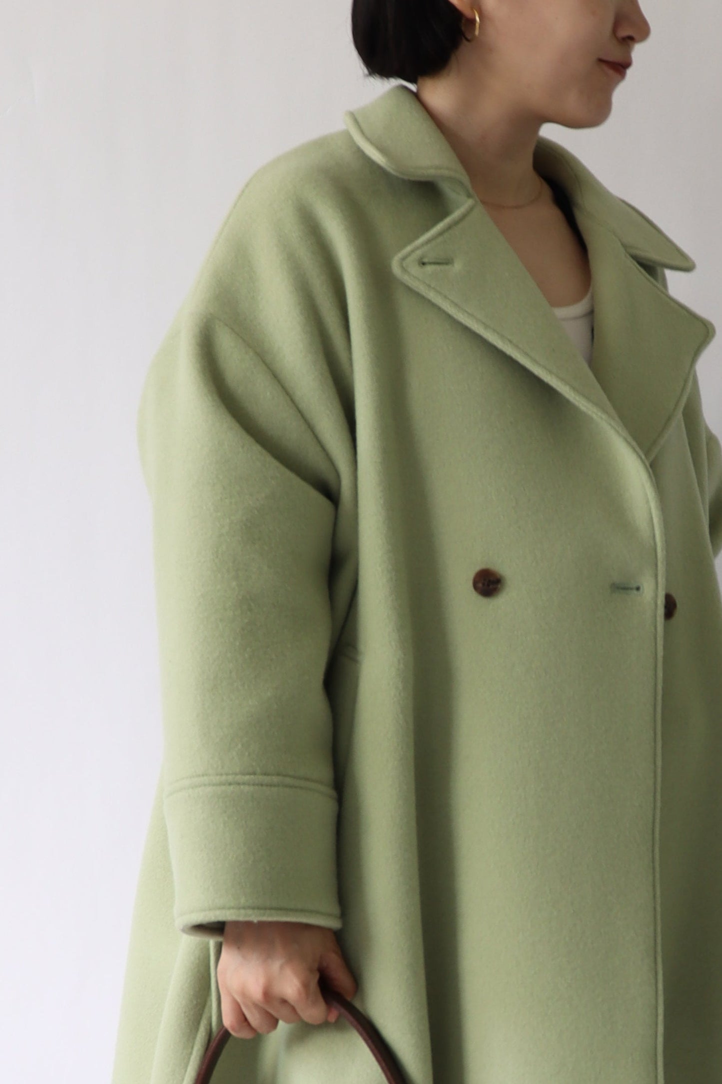 【ACUTA】フレアヨークWOテントコート