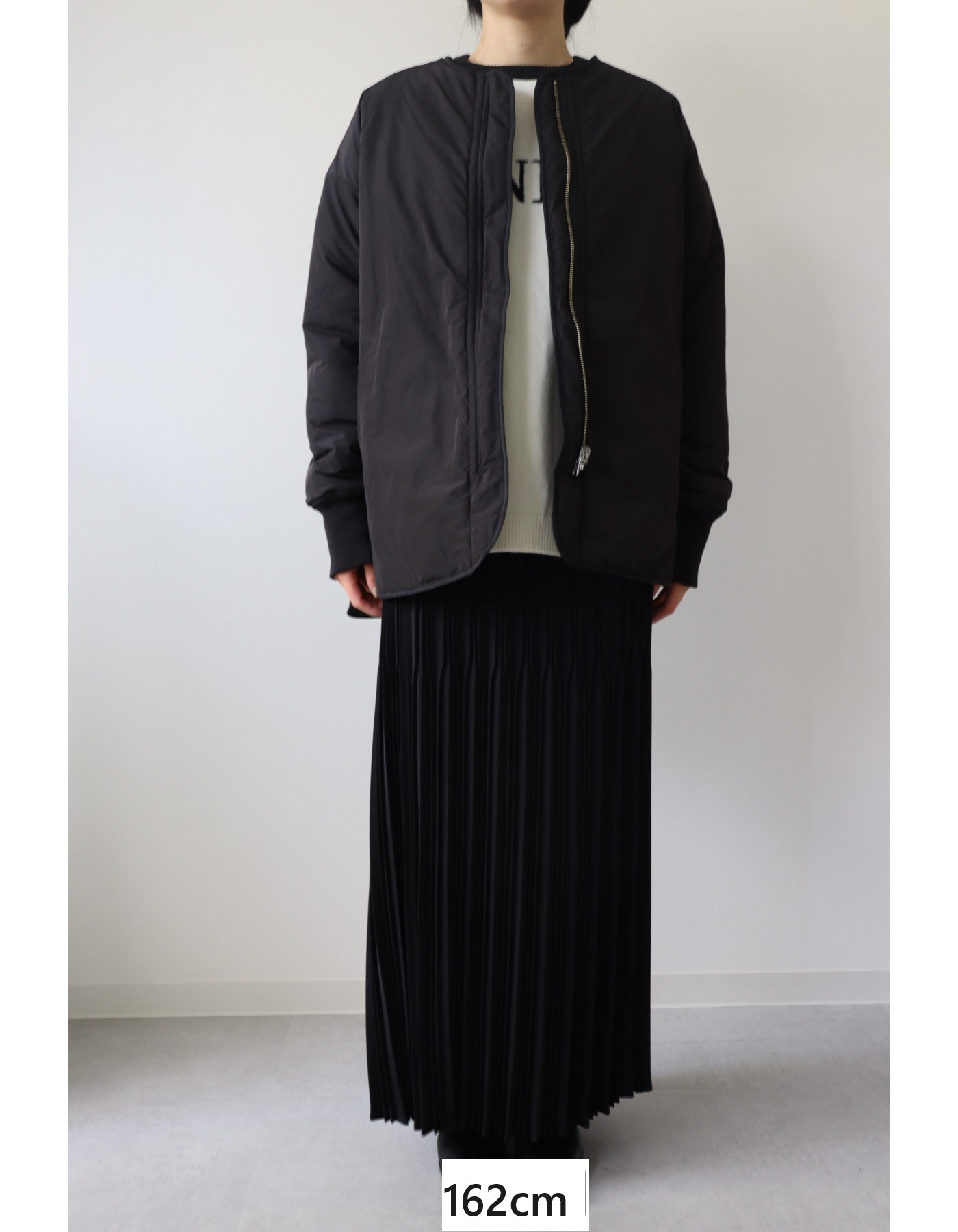 【ACUTA アクータ】タフタリバーシブル中綿ブルゾン