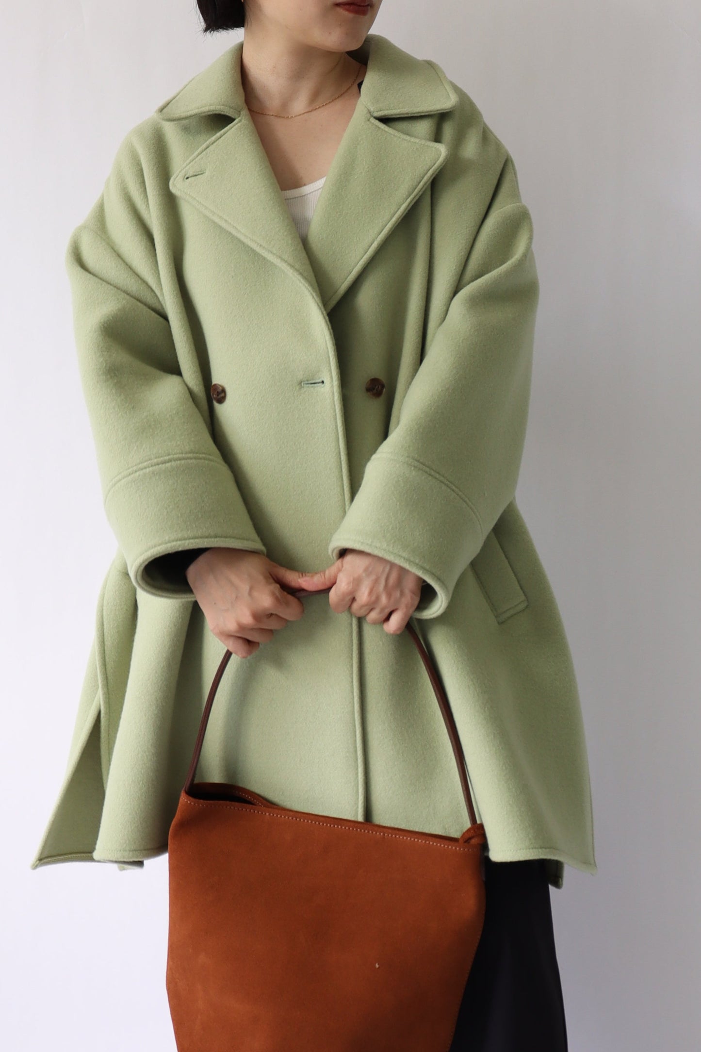 【ACUTA】フレアヨークWOテントコート