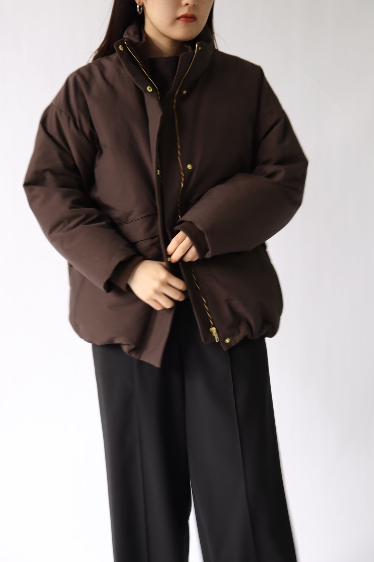 【ACUTA】BIGポケットシームレスダウン