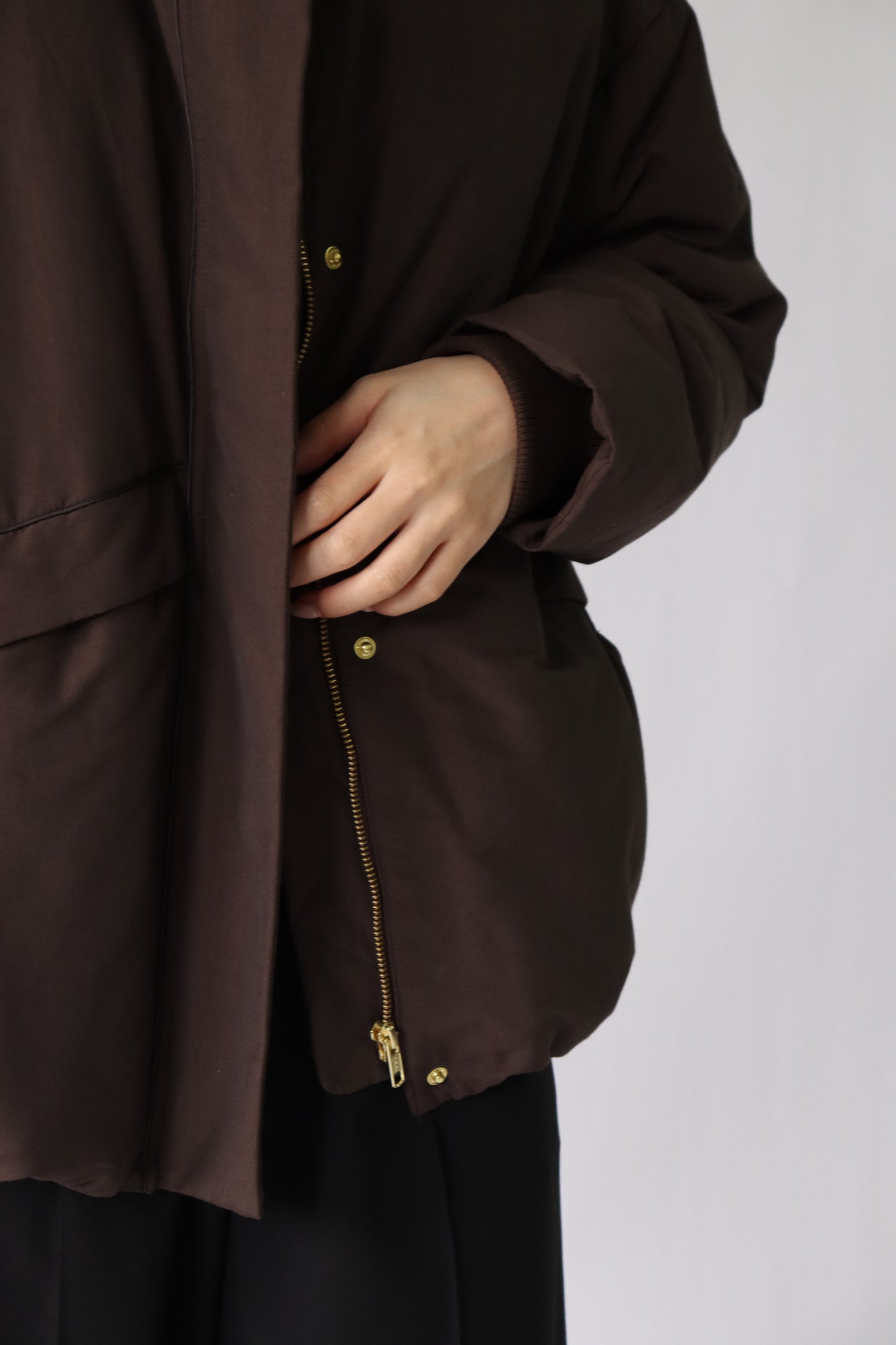 【ACUTA】BIGポケットシームレスダウン