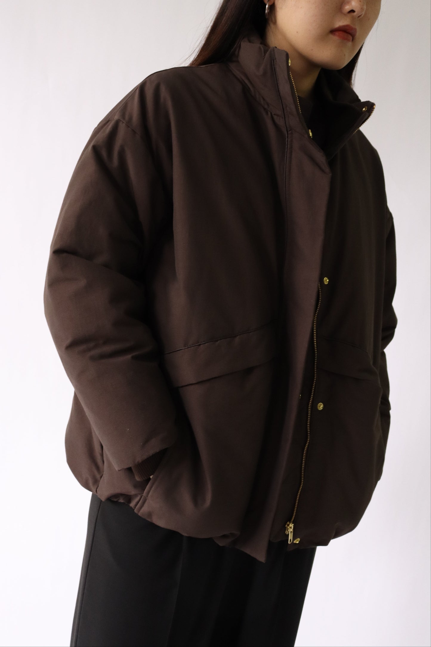 【ACUTA】BIGポケットシームレスダウン