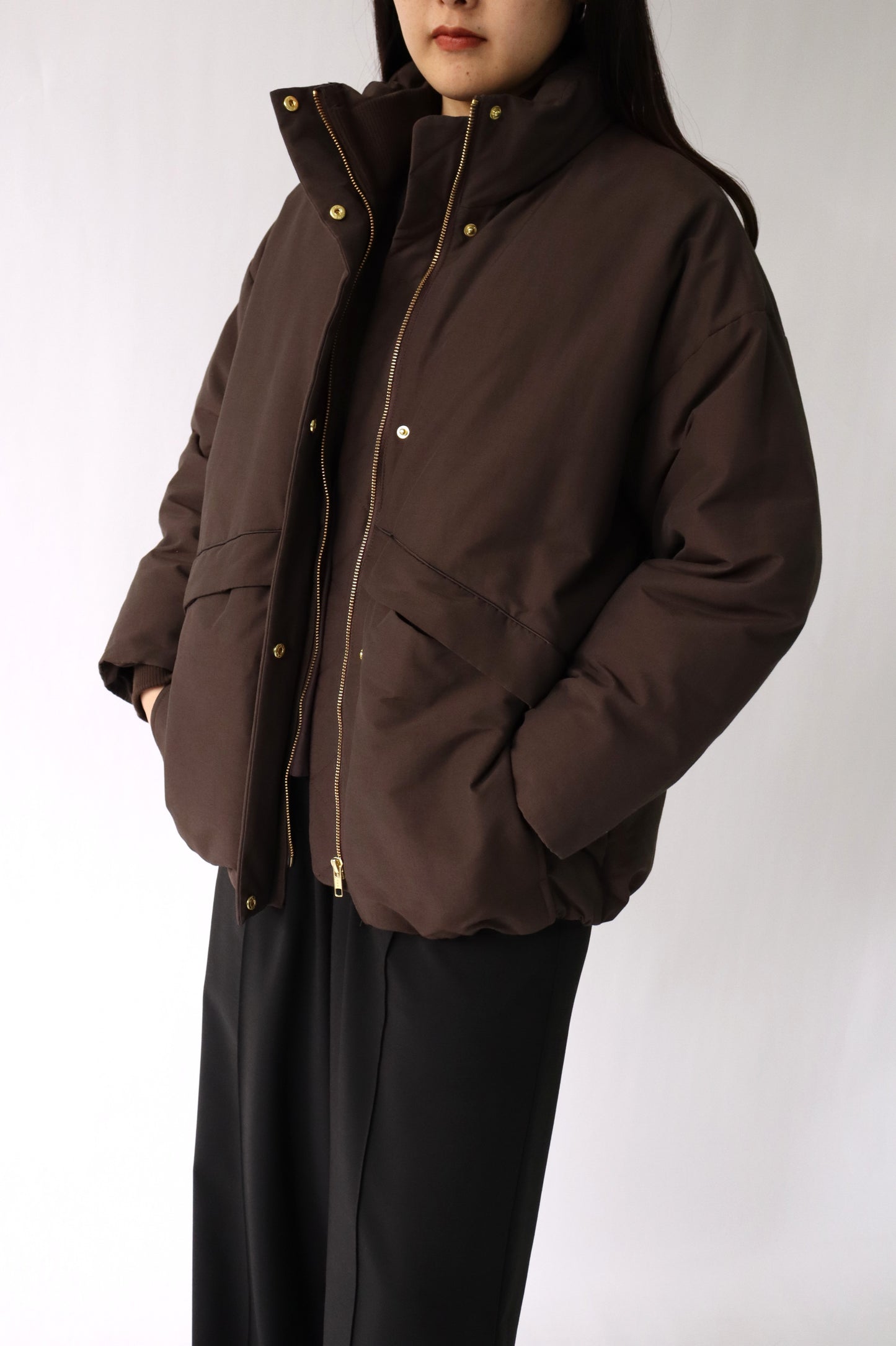 【ACUTA】BIGポケットシームレスダウン