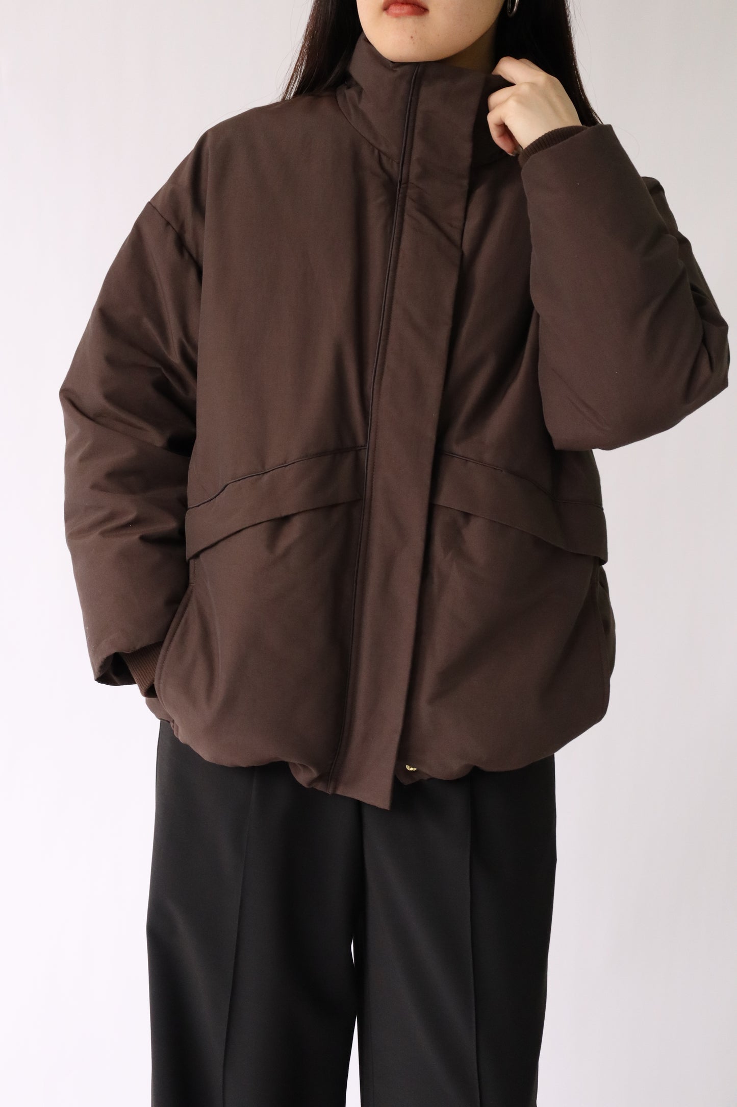 【ACUTA】BIGポケットシームレスダウン