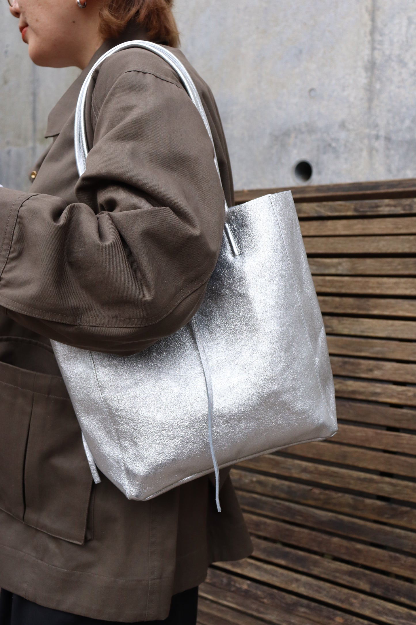 【MILLELA  FIRENZE】ミドルトートバッグ