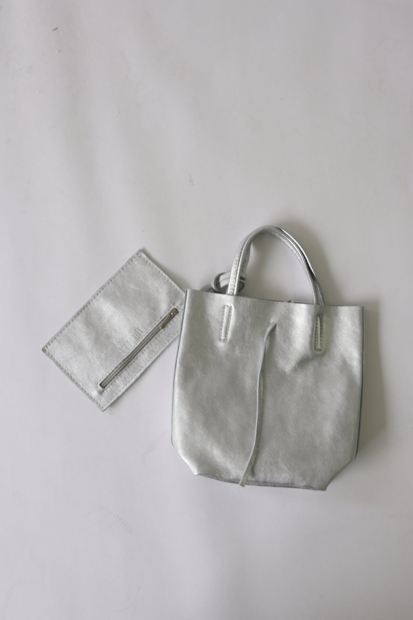 【MILLELA  FIRENZE】【再入荷】【新色追加 】メタリックミニトートバッグ
