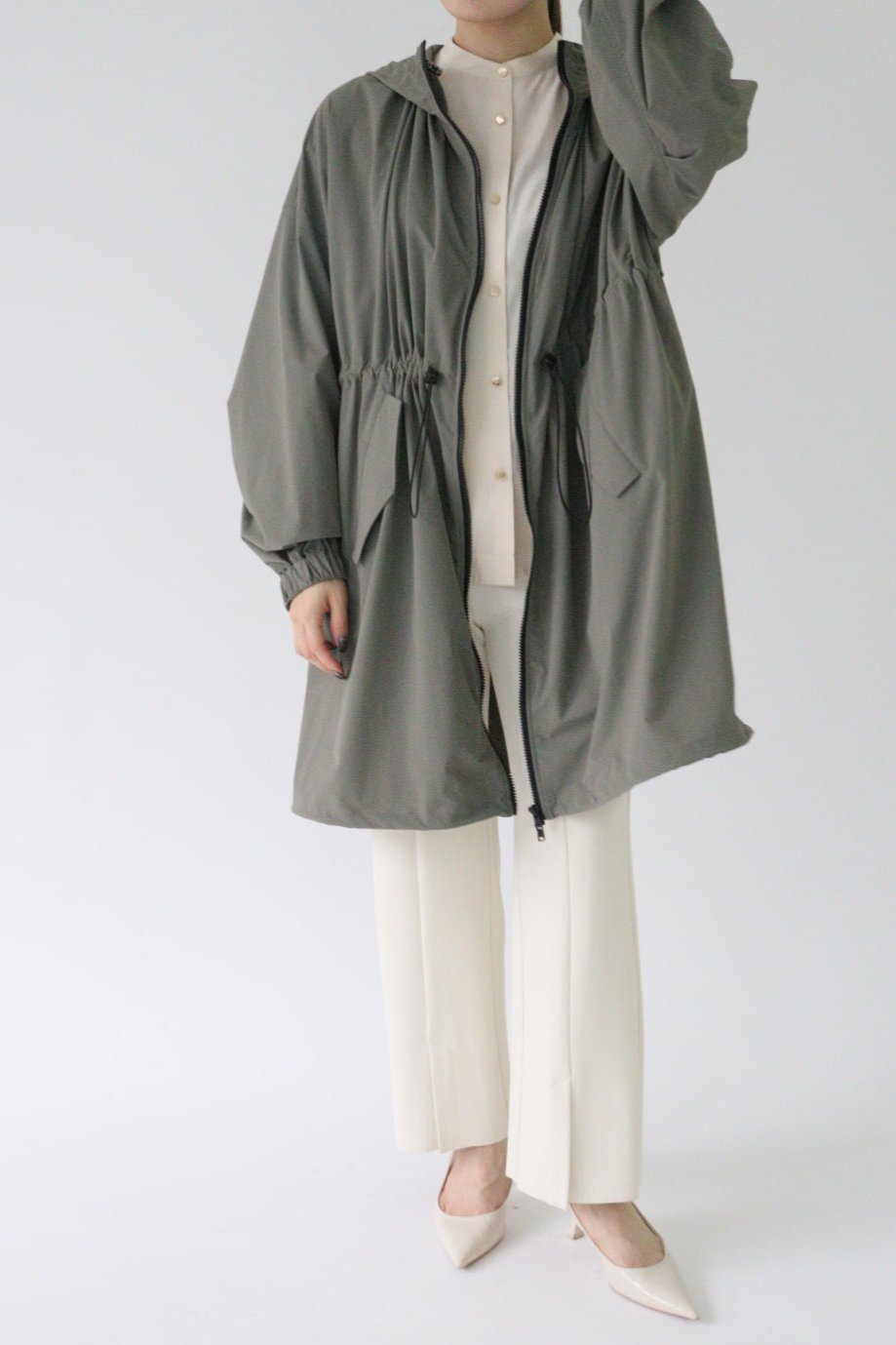 【ACUTA】【撥水】【UVカット】ドロストフードコート