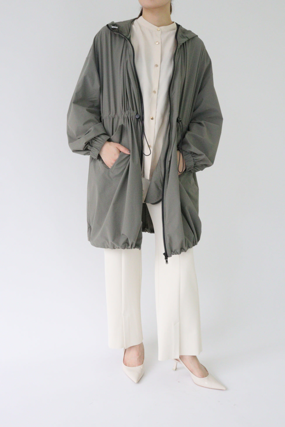 【ACUTA】【撥水】【UVカット】ドロストフードコート
