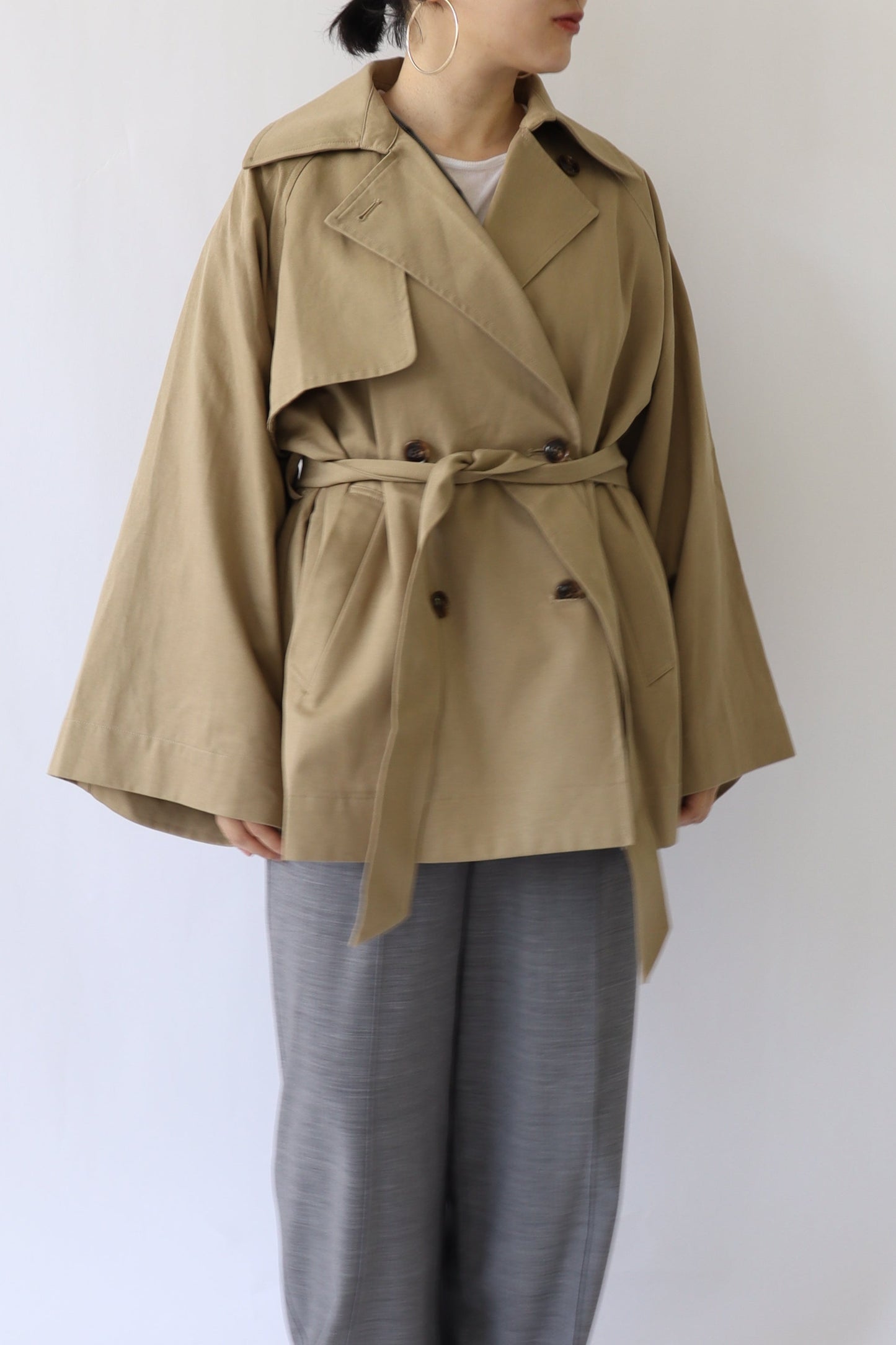 【PRE ORDER】 ミドル丈トレンチコート