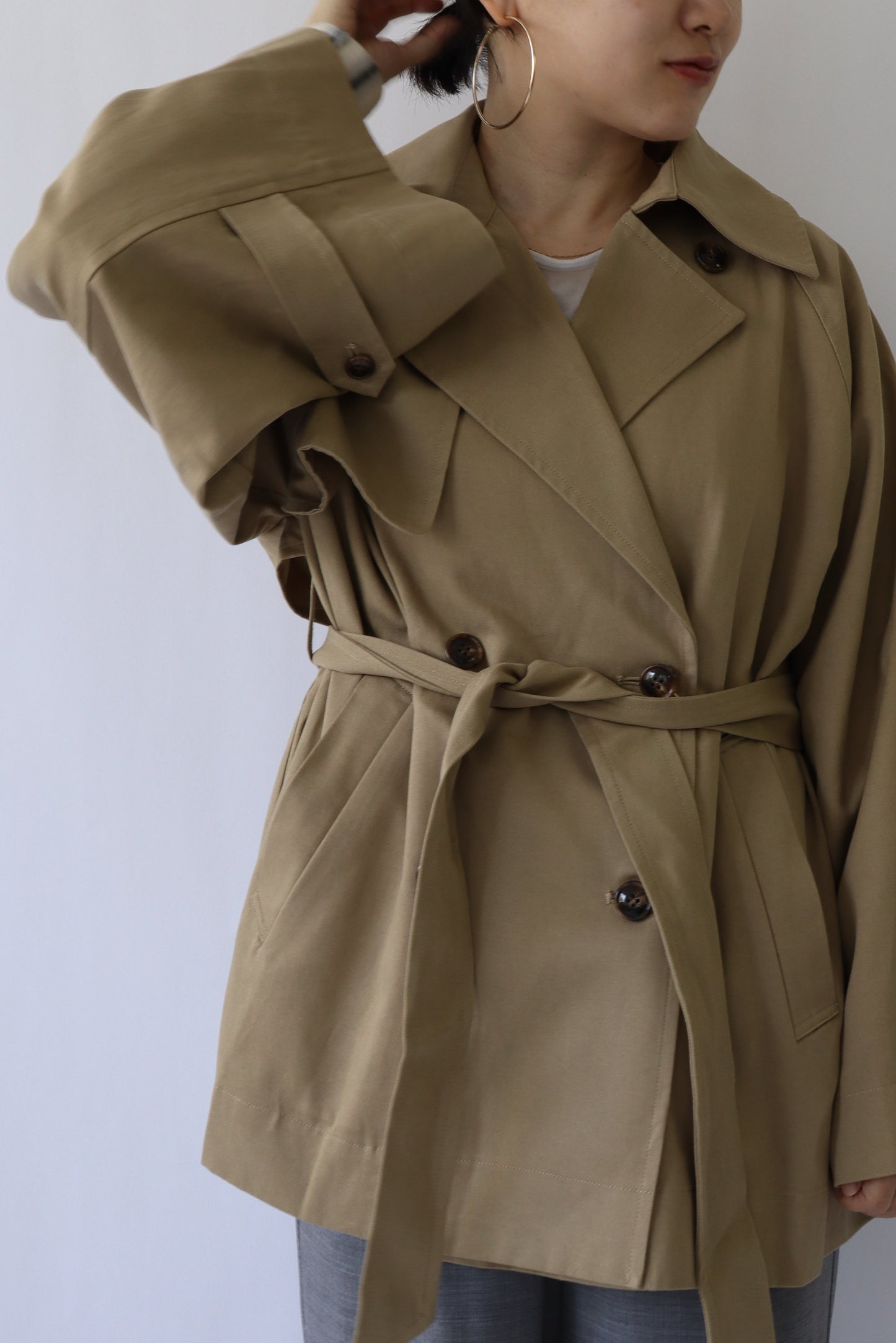 【PRE ORDER】 ミドル丈トレンチコート