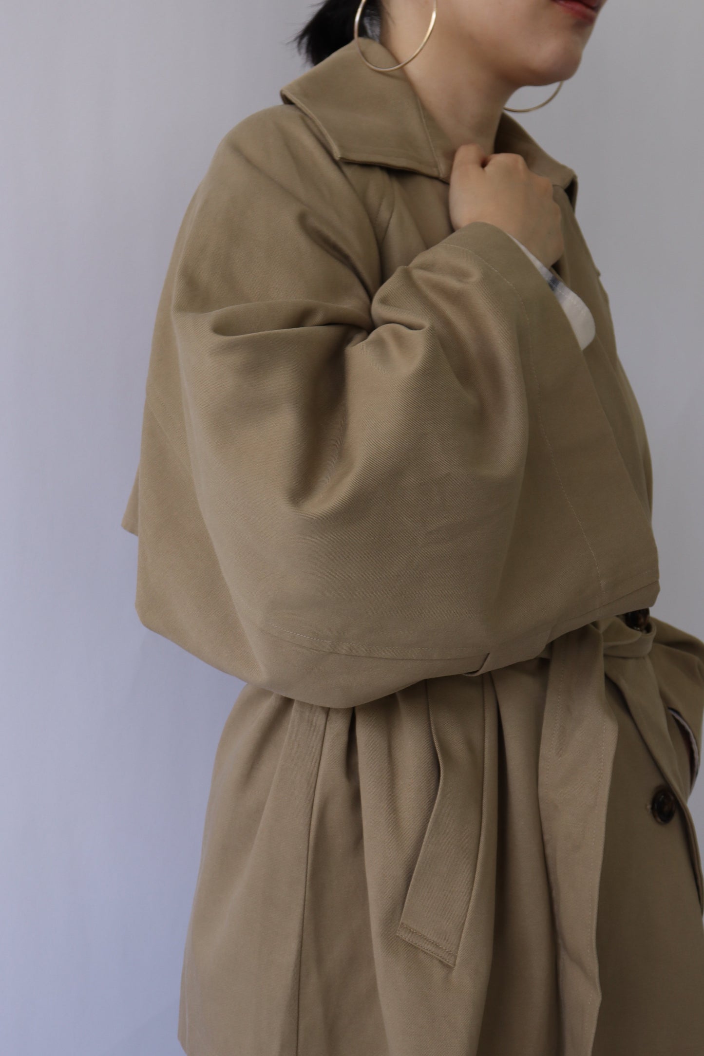 【PRE ORDER】 ミドル丈トレンチコート