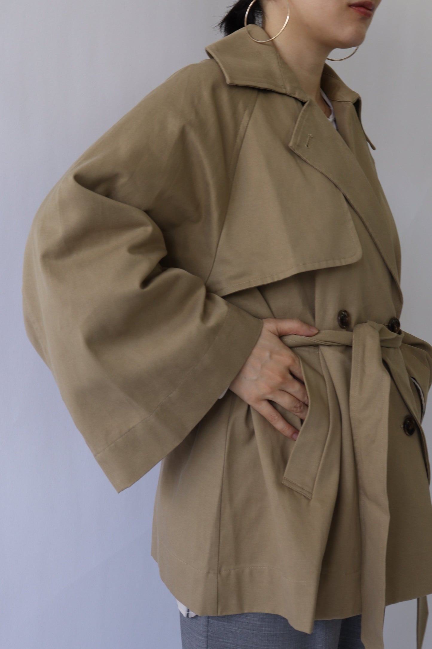 【PRE ORDER】 ミドル丈トレンチコート