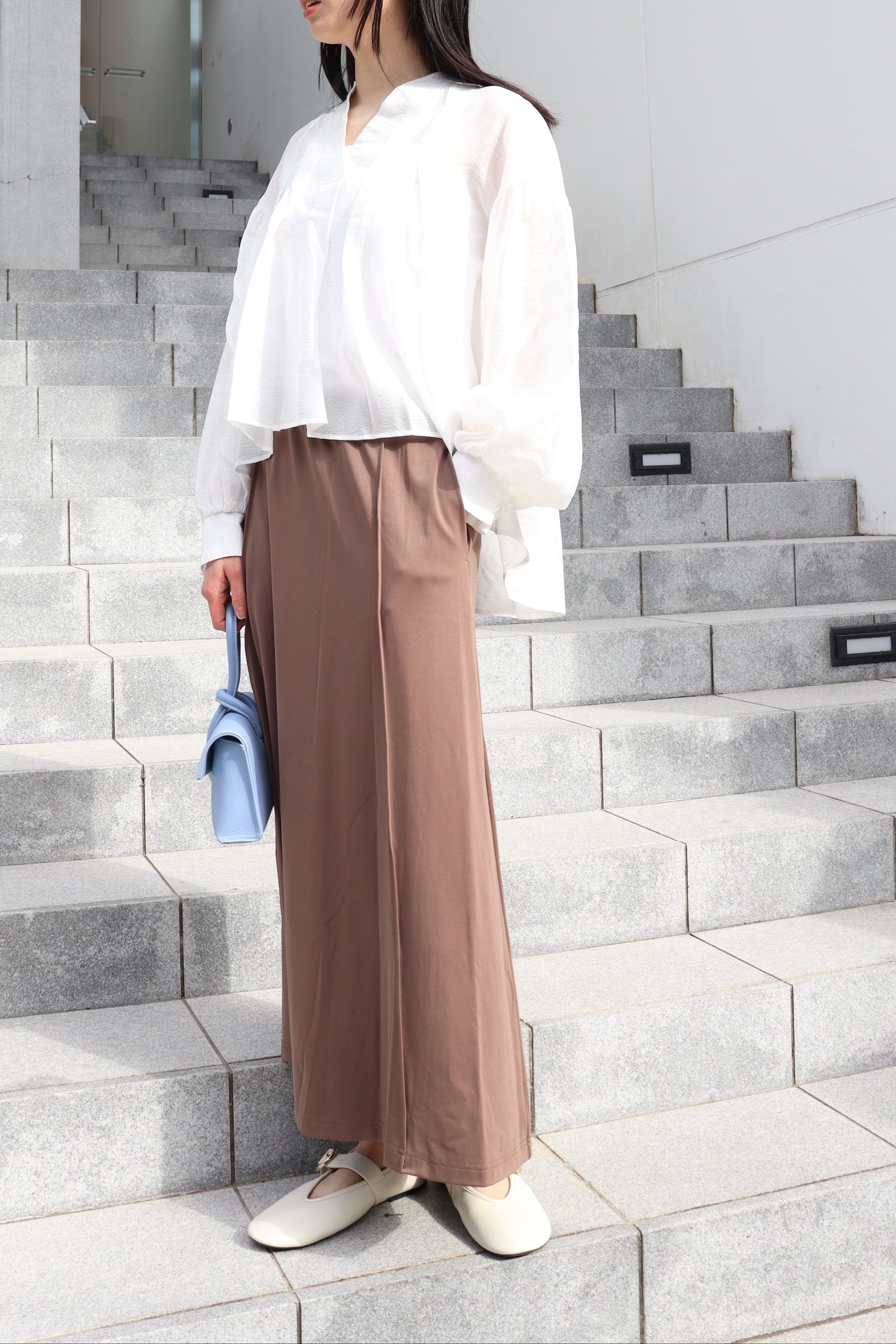 【ACUTA】ピンタックマーメイドスカート